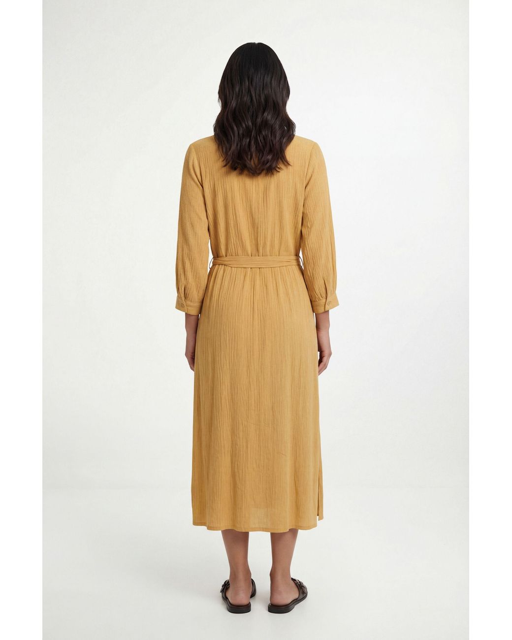 Wallis Metallic Summer Cheesecloth Midi Dress