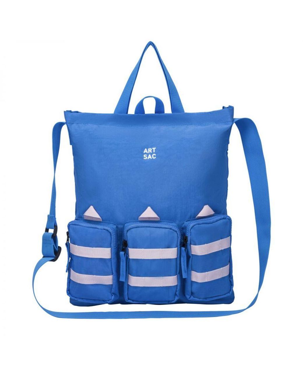 Art-sac Blue Vinsent Triple Tote Bag