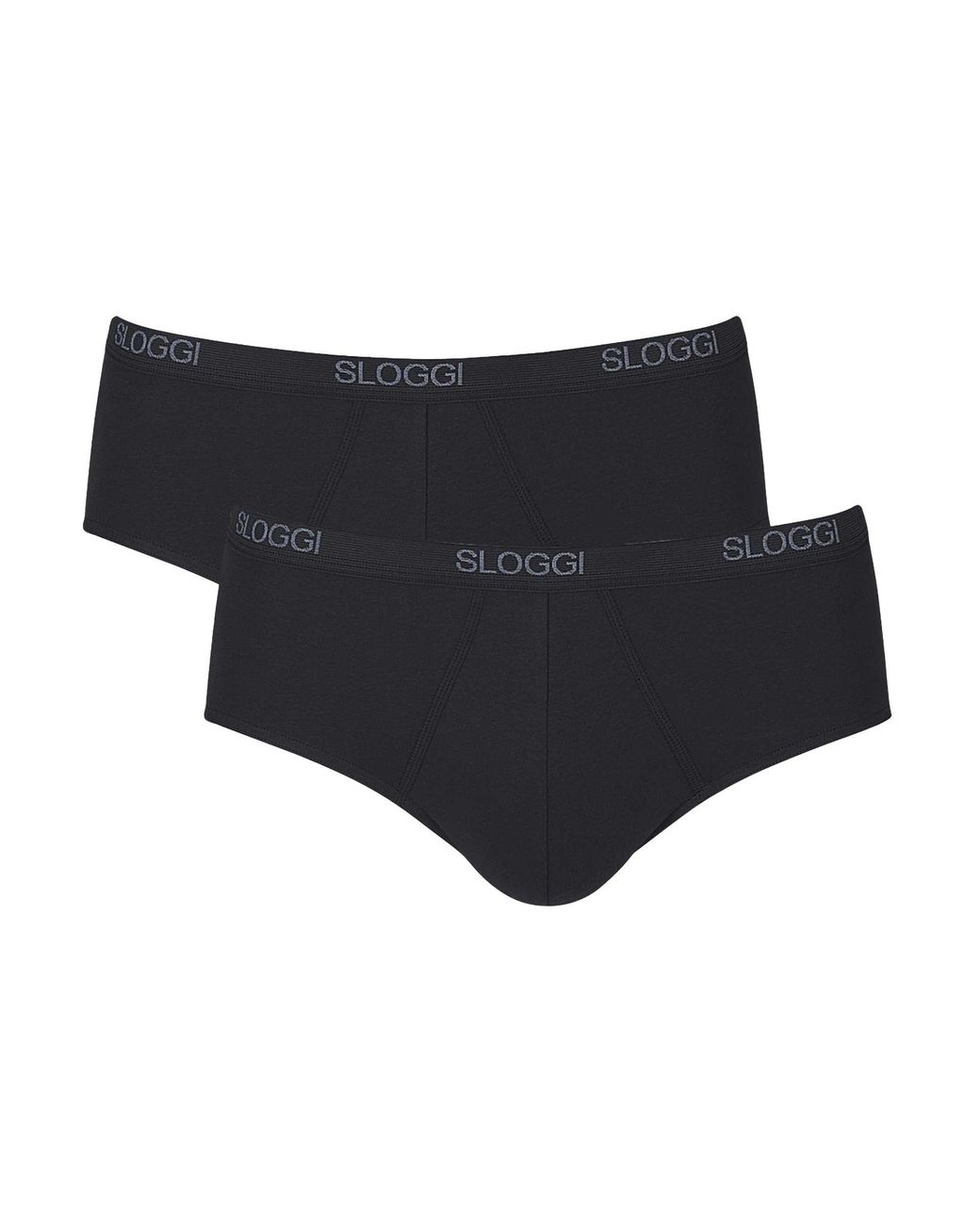 Sloggi Black Basic Midi Brief for men