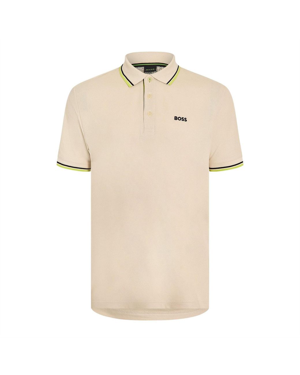 Boss Natural Paddy Short Sleeve Polo Shirt for men