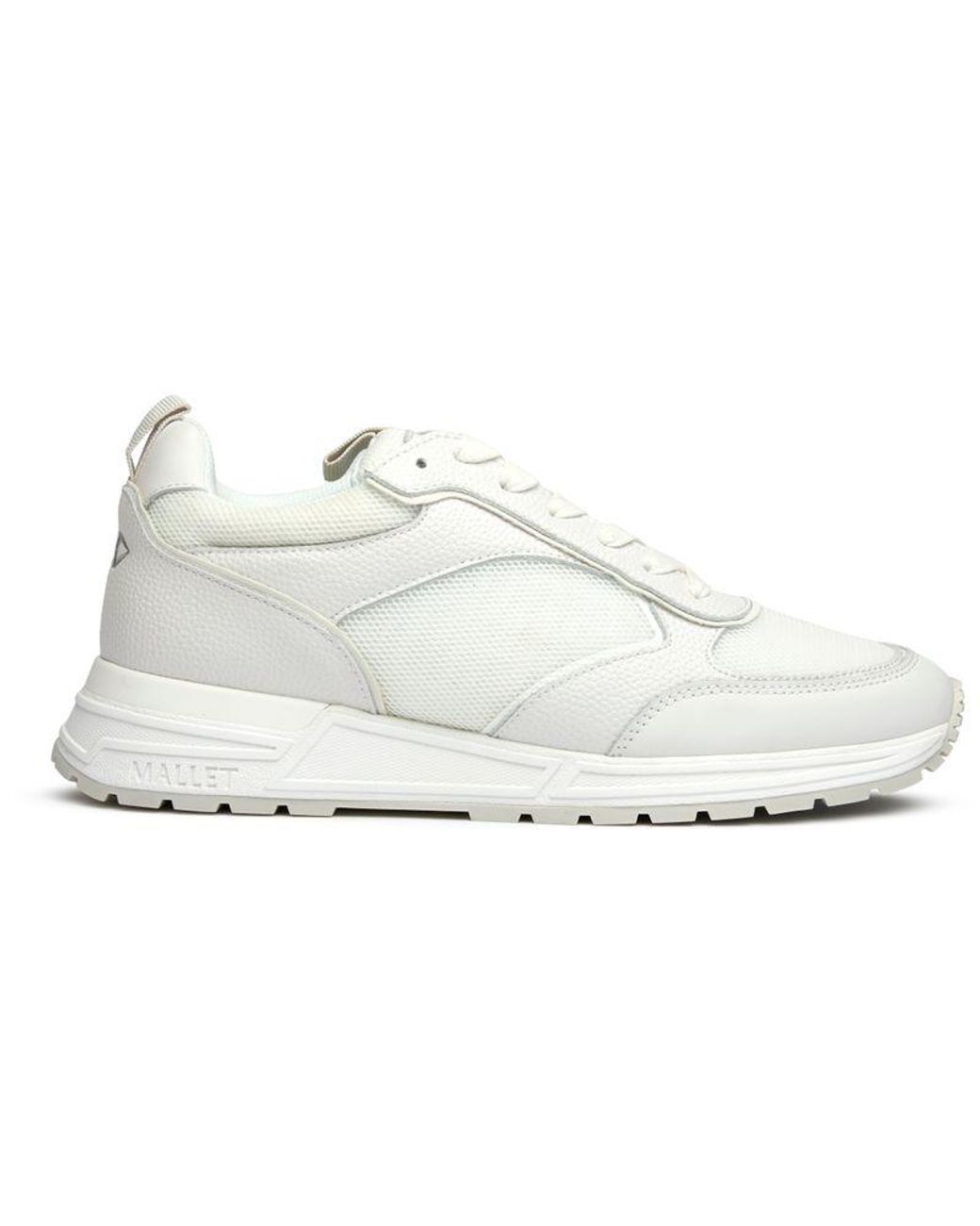 Mallet White Bethnal Trainers for men