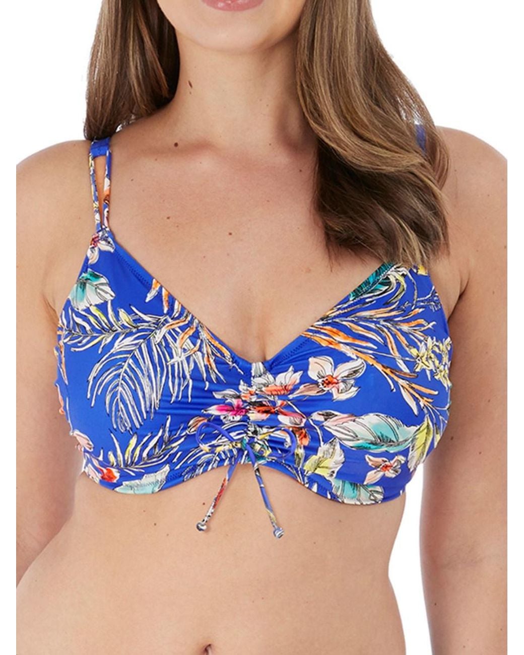 Fantasie Blue Burano Bralette Bikini Top