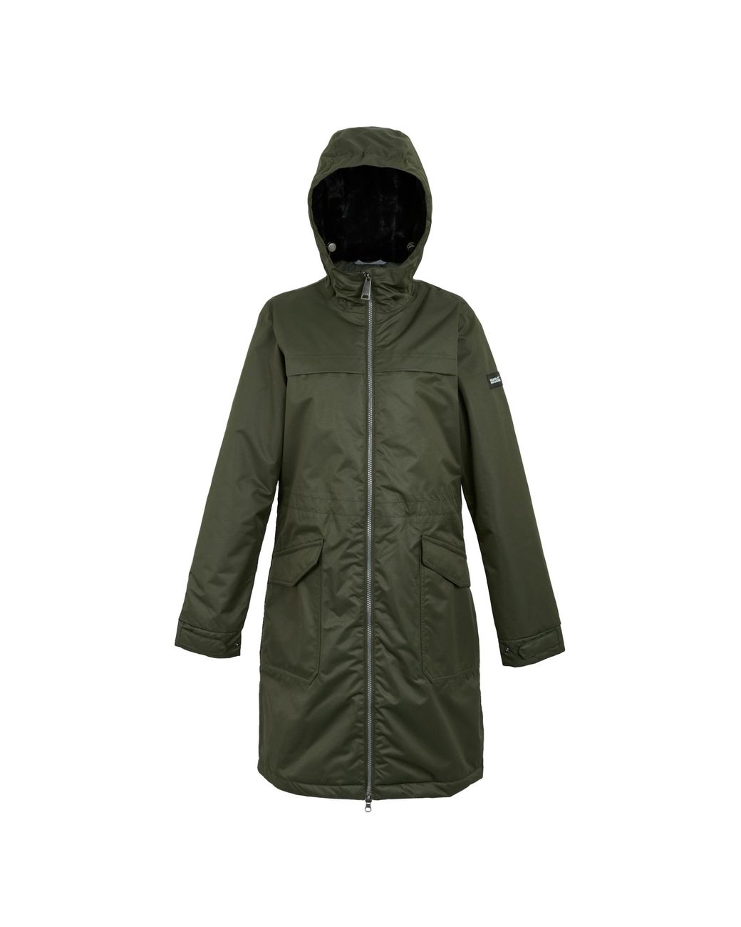 Regatta Green Ladies Romine Ii Waterproof Jacket (Dark/ Material_Polyester