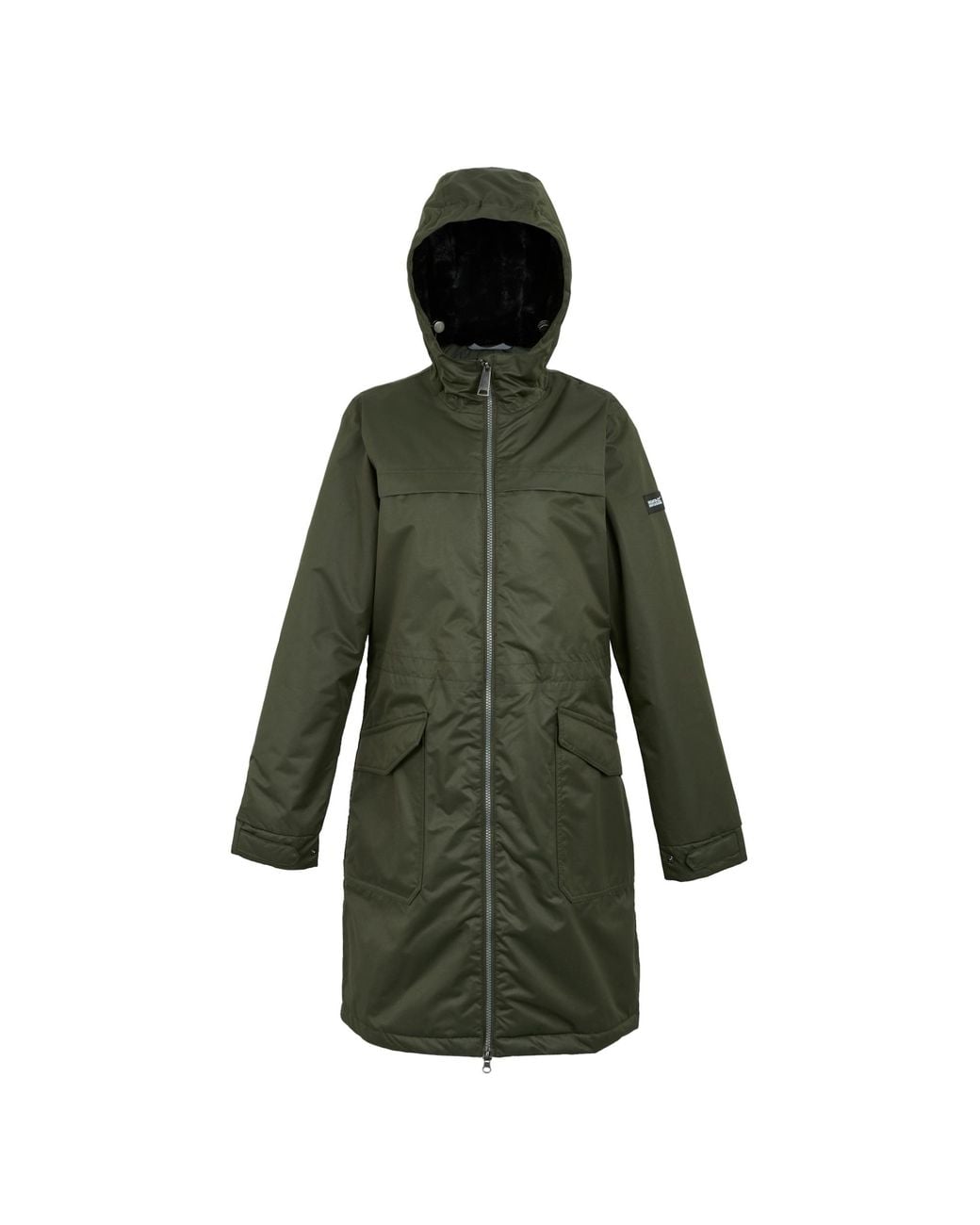 Regatta Green Ladies Romine Ii Waterproof Jacket (Dark/ Material_Polyester