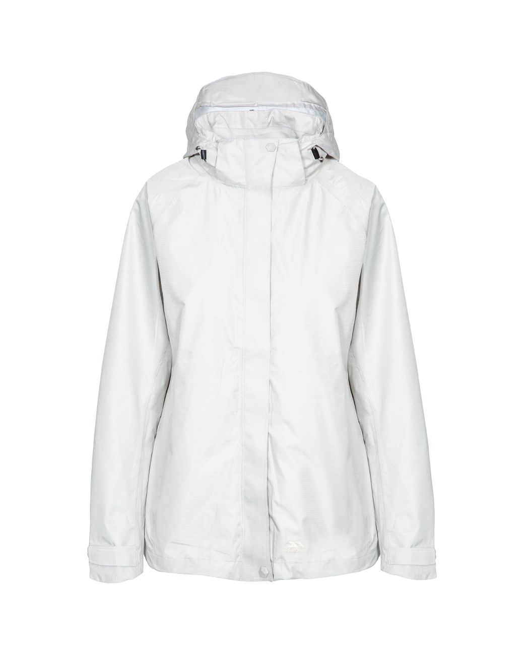 Trespass White Ladies Review Waterproof Jacket