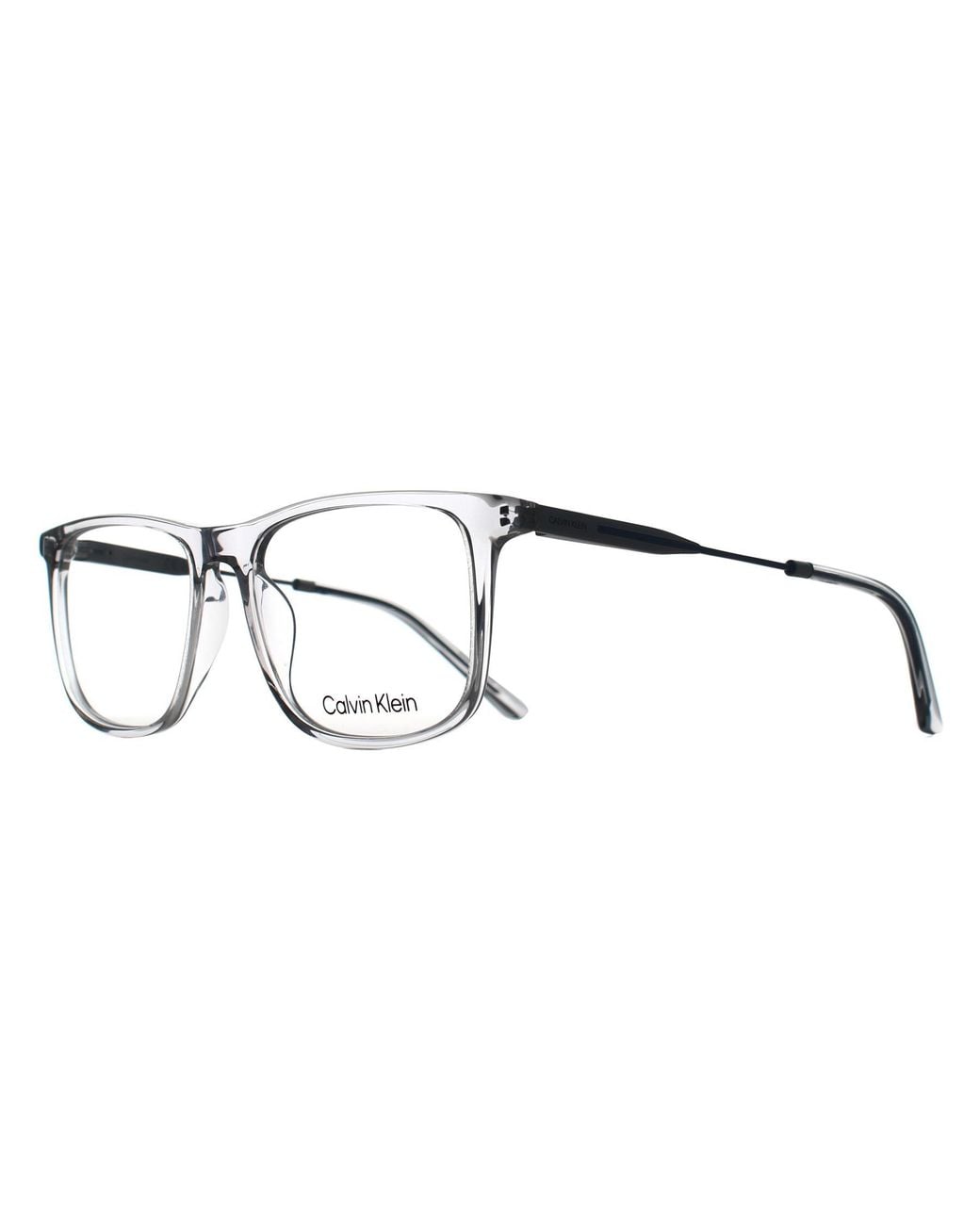 Calvin Klein Brown Rectangular Crystal Smoke Ck21700