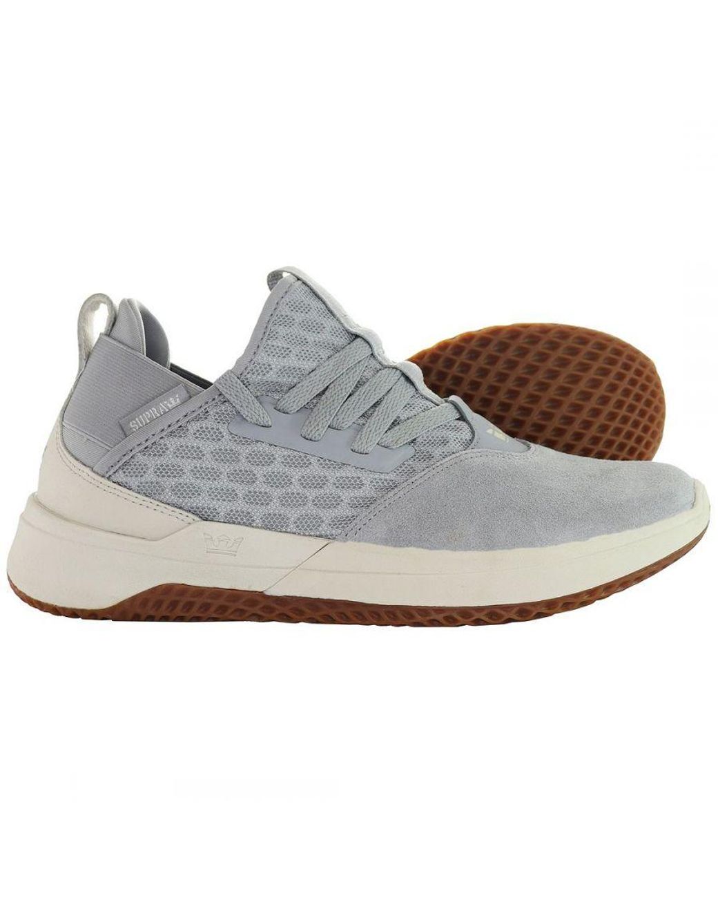 Supra Gray Titanium Trainers for men
