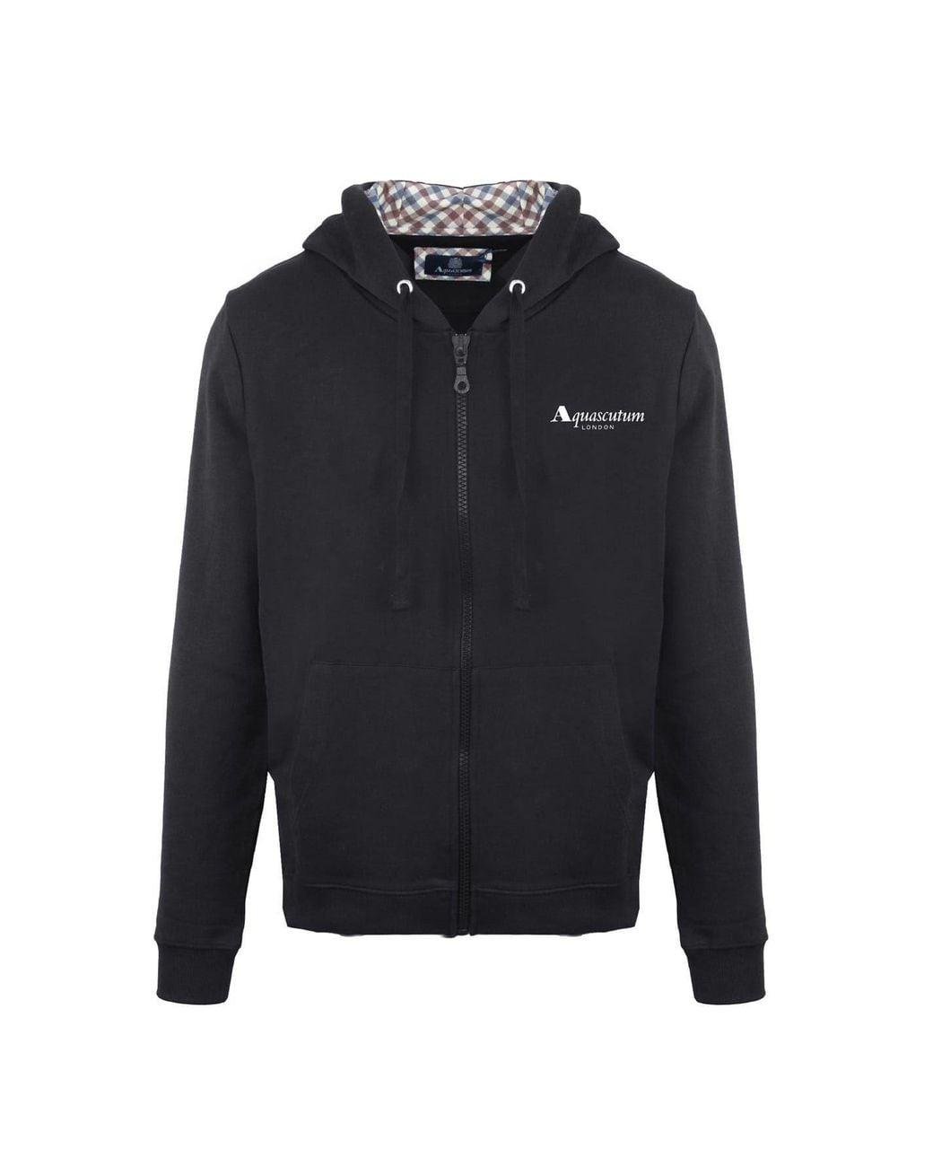 Aquascutum Blue Zpullover Hoody Swe for men
