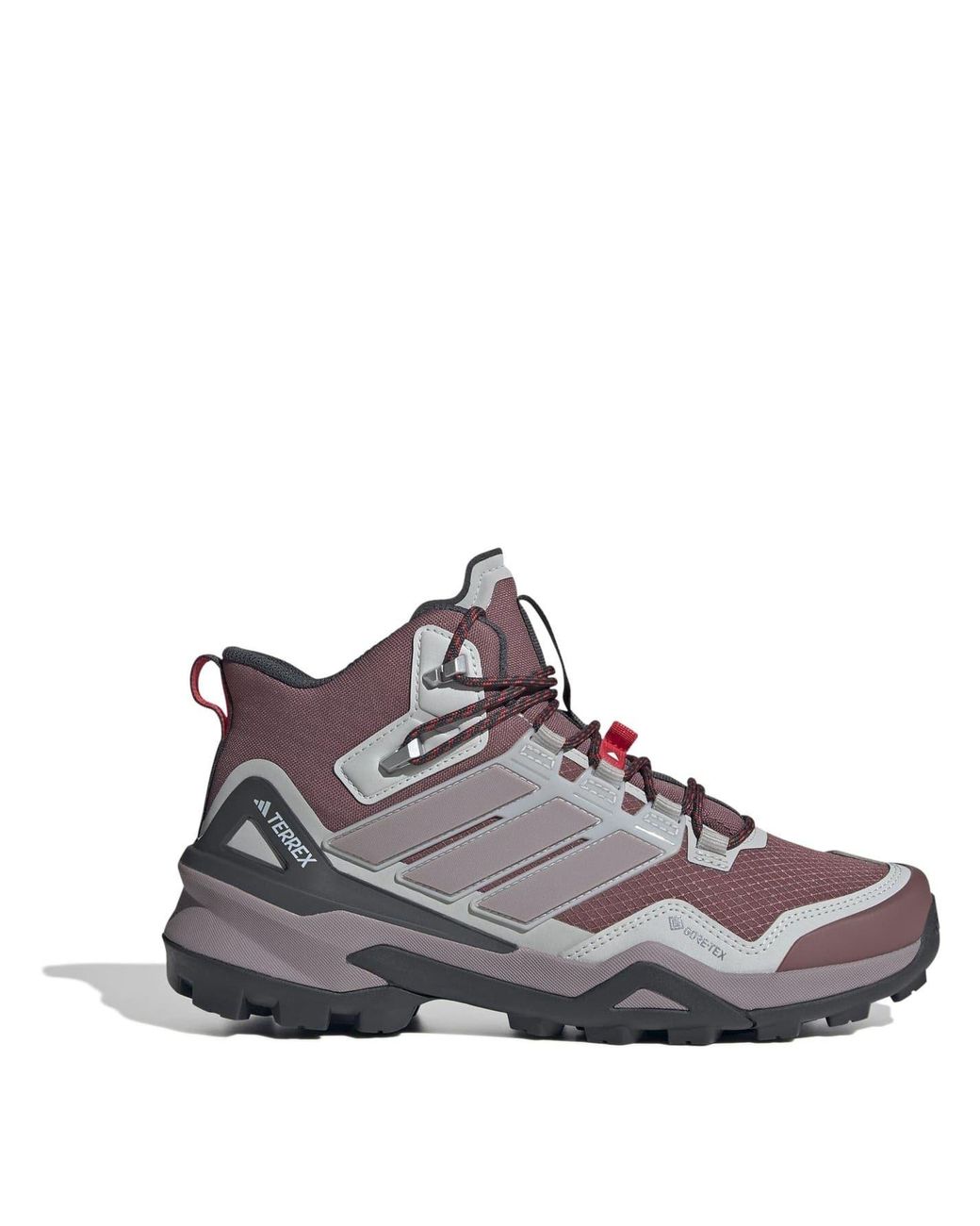 Adidas Purple Skychaser Lace-Up Hiking Boots