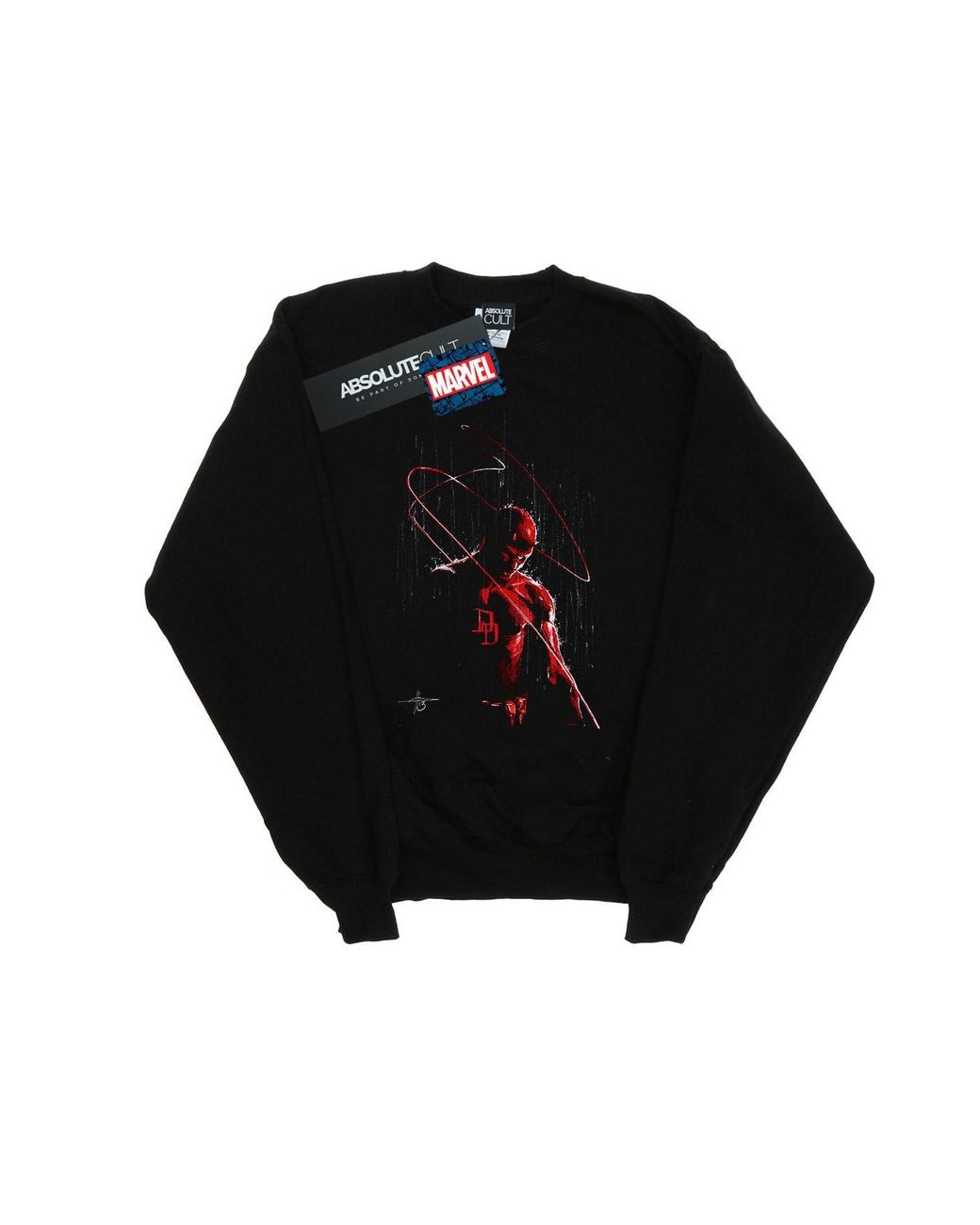 Marvel Black Daredevil Painting Sweatshirt for men