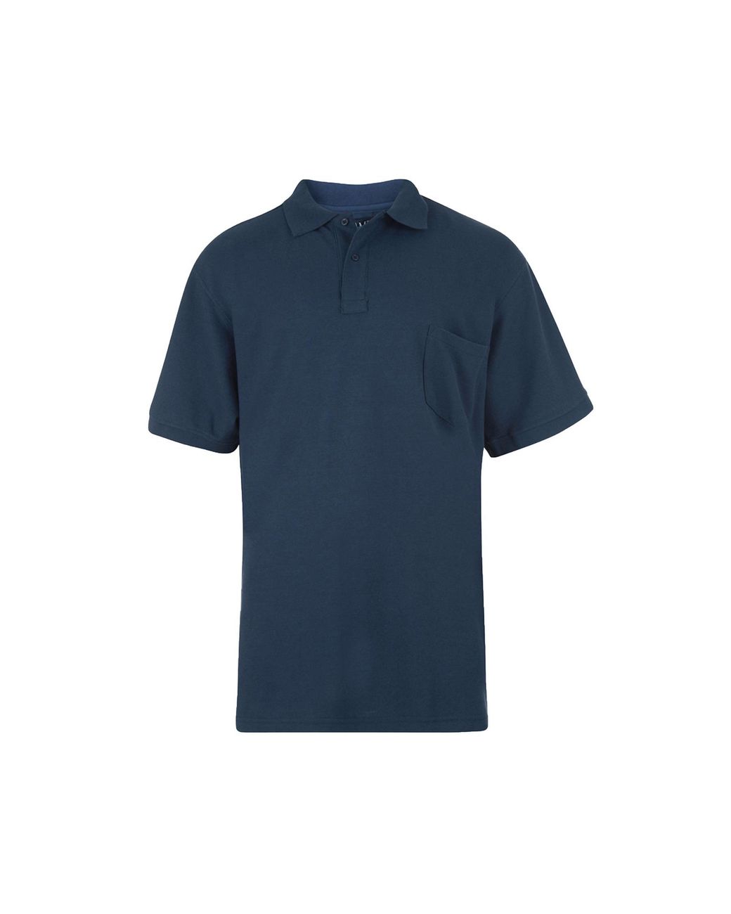 KAM Jeanswear Blue Kam Polo Shirts Short Sleeve Plus Size for men