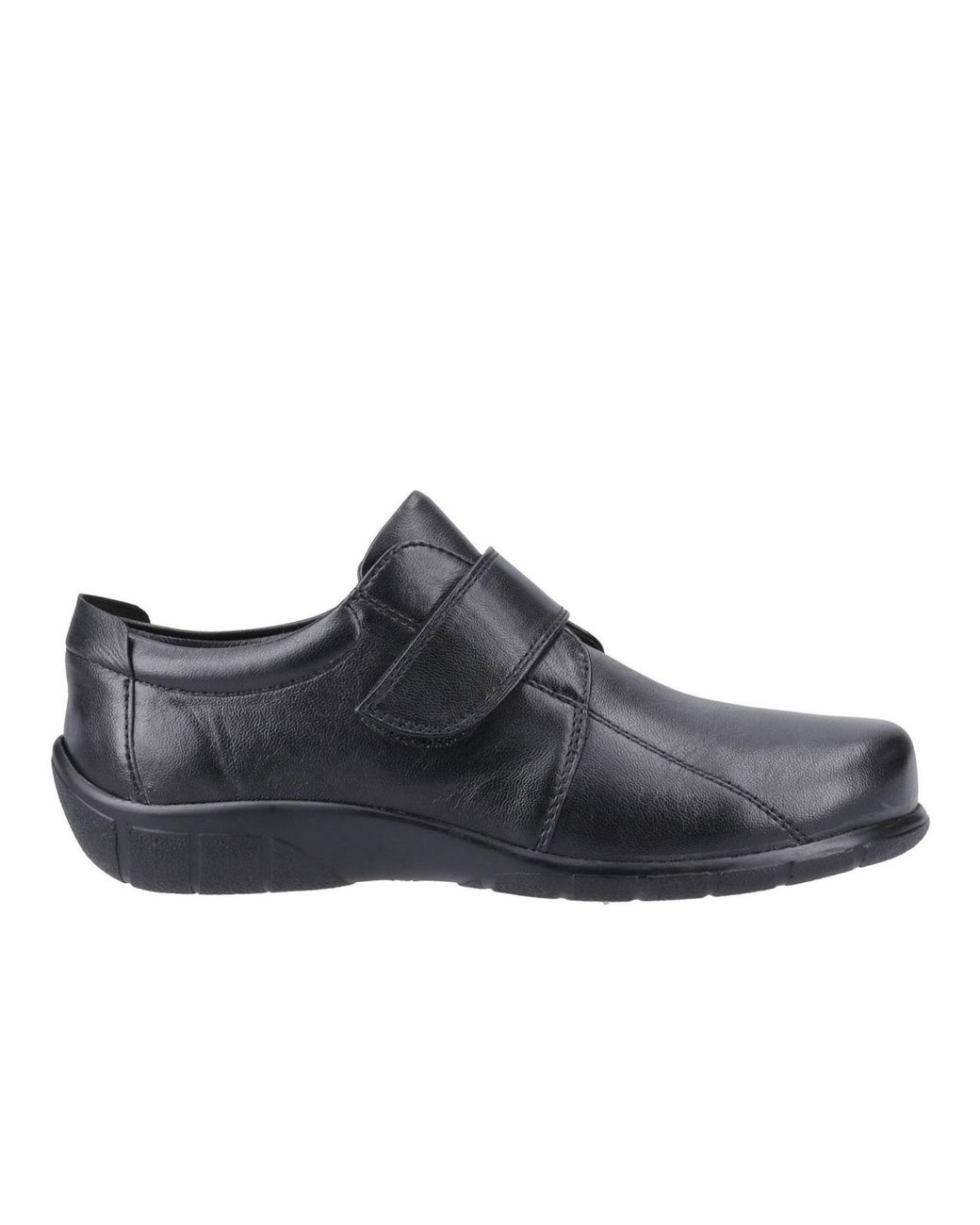 Fleet Foster Black Dorothy Leather Shoes