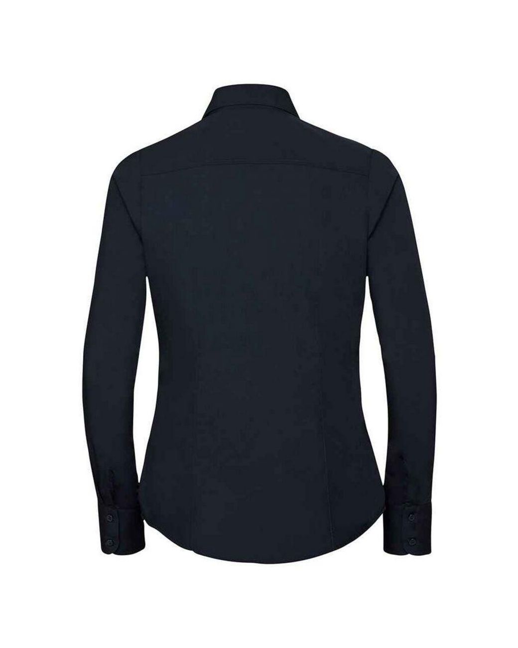 Russell Blue Collection /Ladies Poplin Fitted Long-Sleeved Formal Shirt (French)