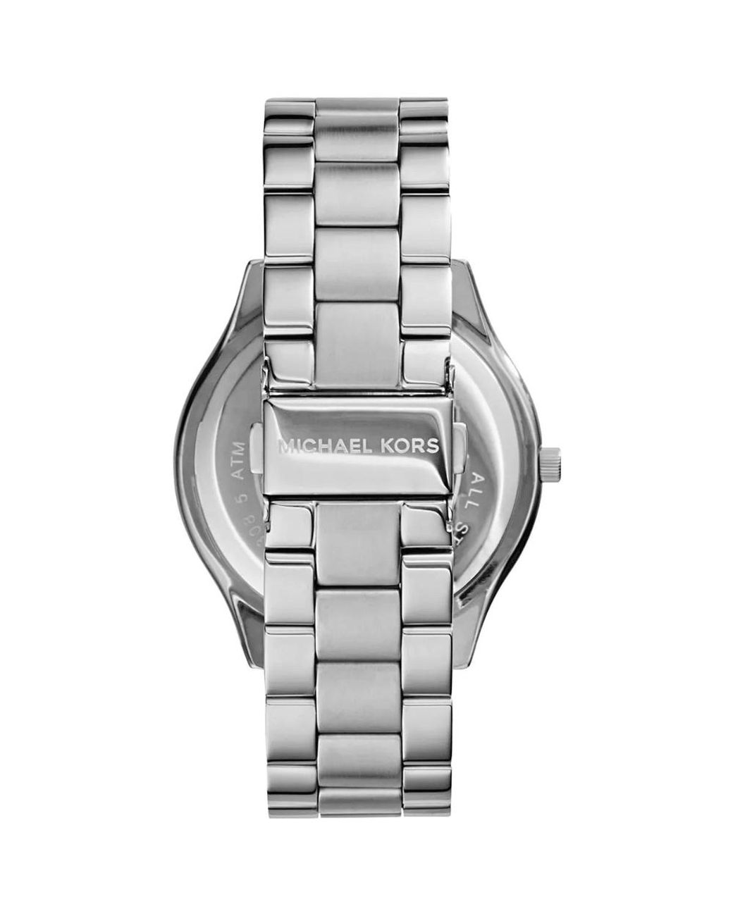 Michael Kors Metallic Runway Mk3178 Ladies 42Mm Stainless Steel Quartz Watch