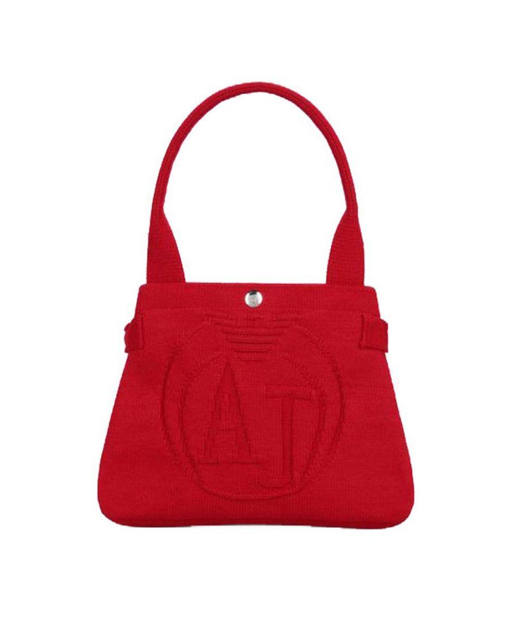 Armani jeans shop red bag