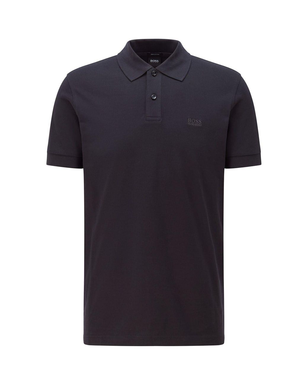 Boss Blue Firenze Short Sleeve Polo Shirt for men