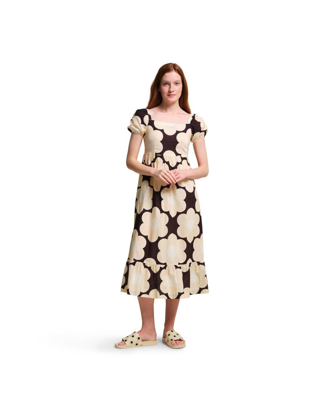 Regatta Black Orla Midi Summer Dress