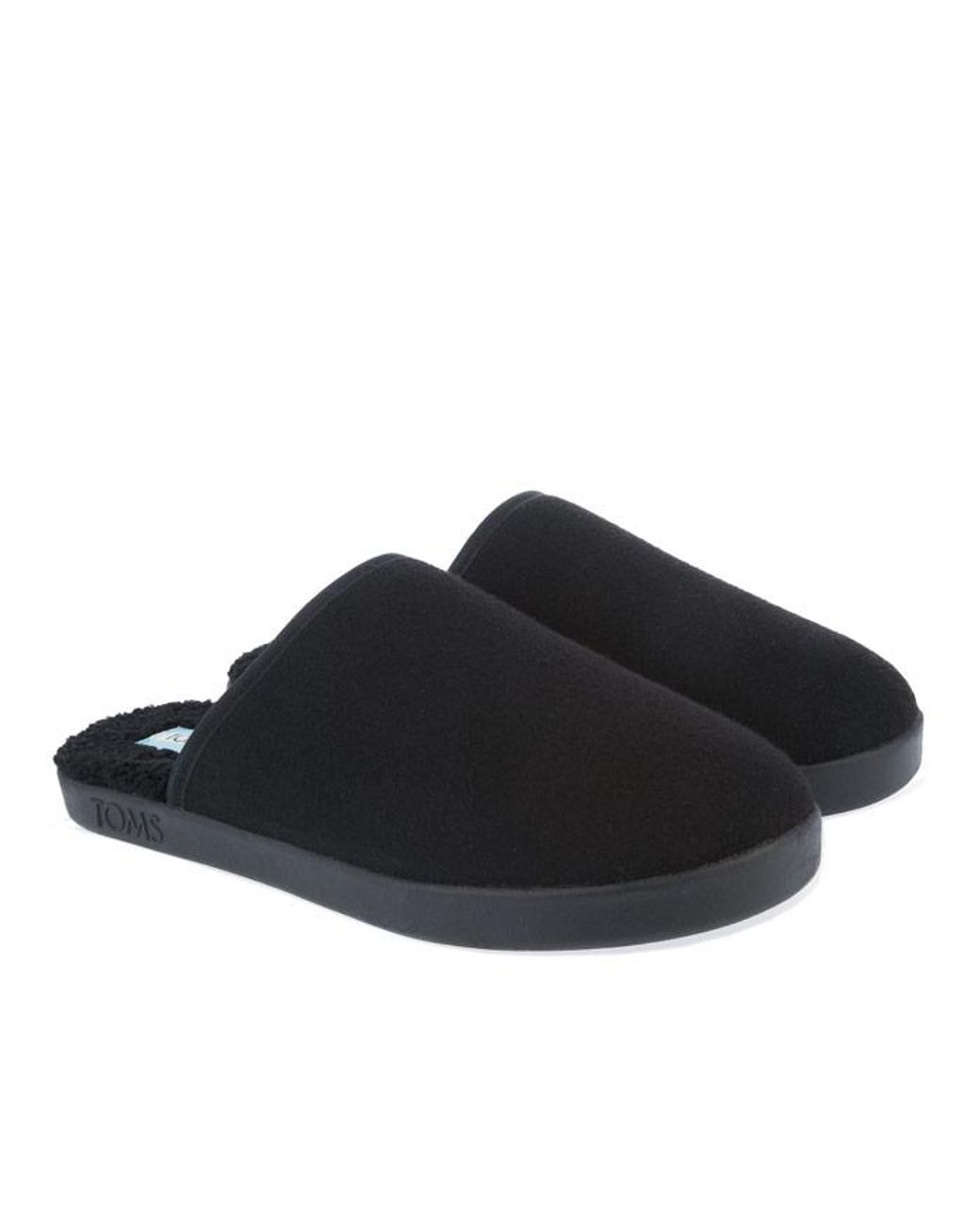 TOMS Black Harbor Slippers for men
