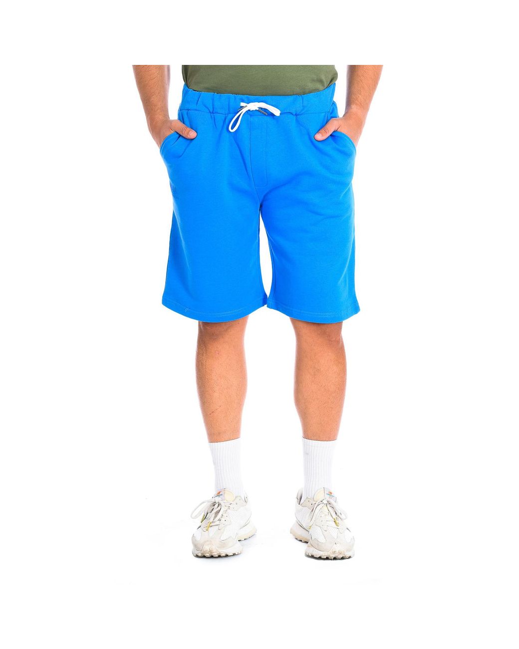 La Martina Blue Tmb003-Fp221 Sports Shorts for men