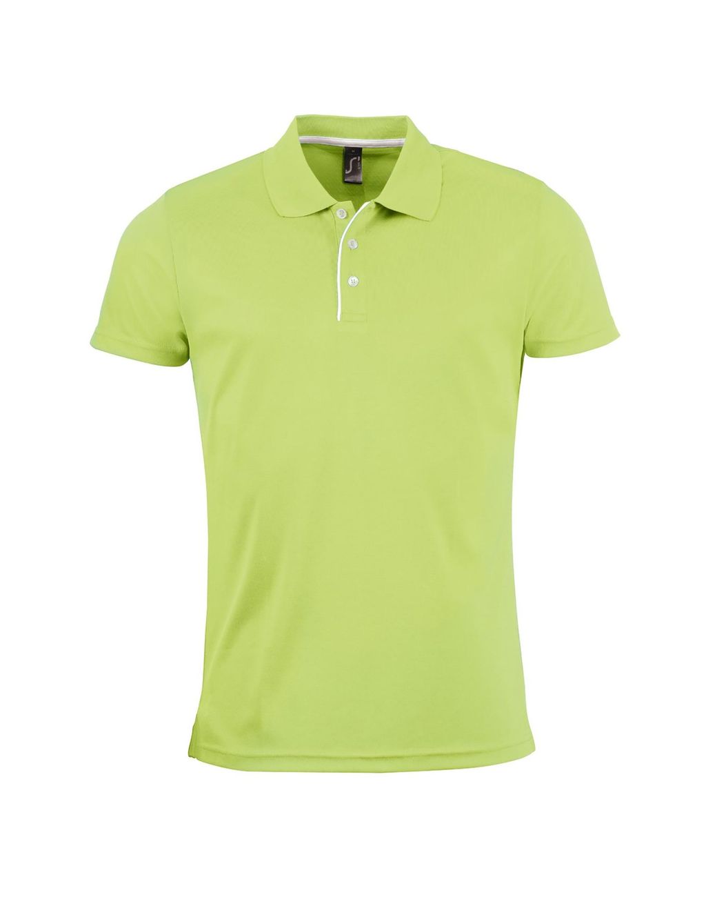 Sol's Green Performer Short Sleeve Pique Polo Shirt (Apple) for men