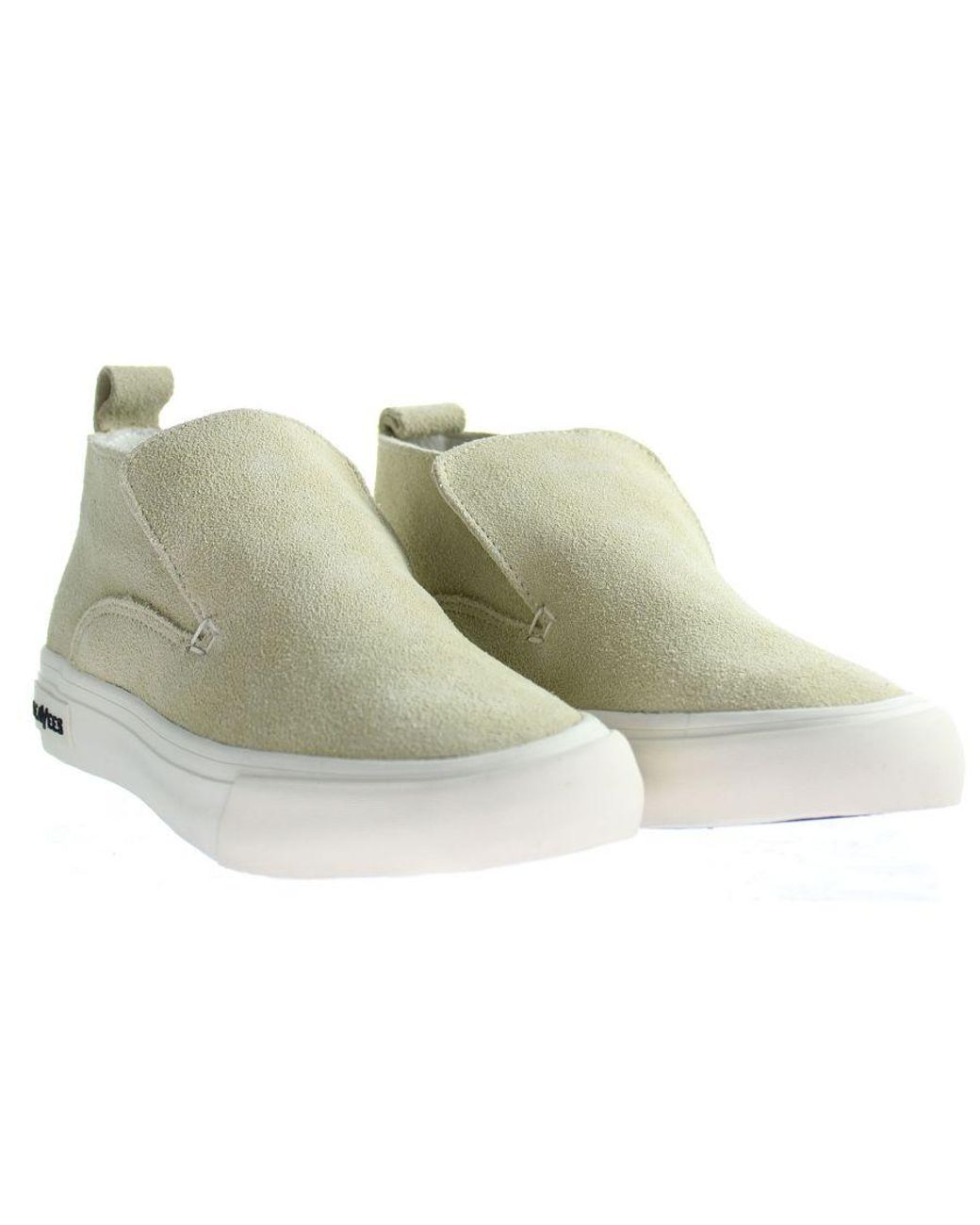 Seavees Green Huntington Middie Dune Suede Shoes Leather