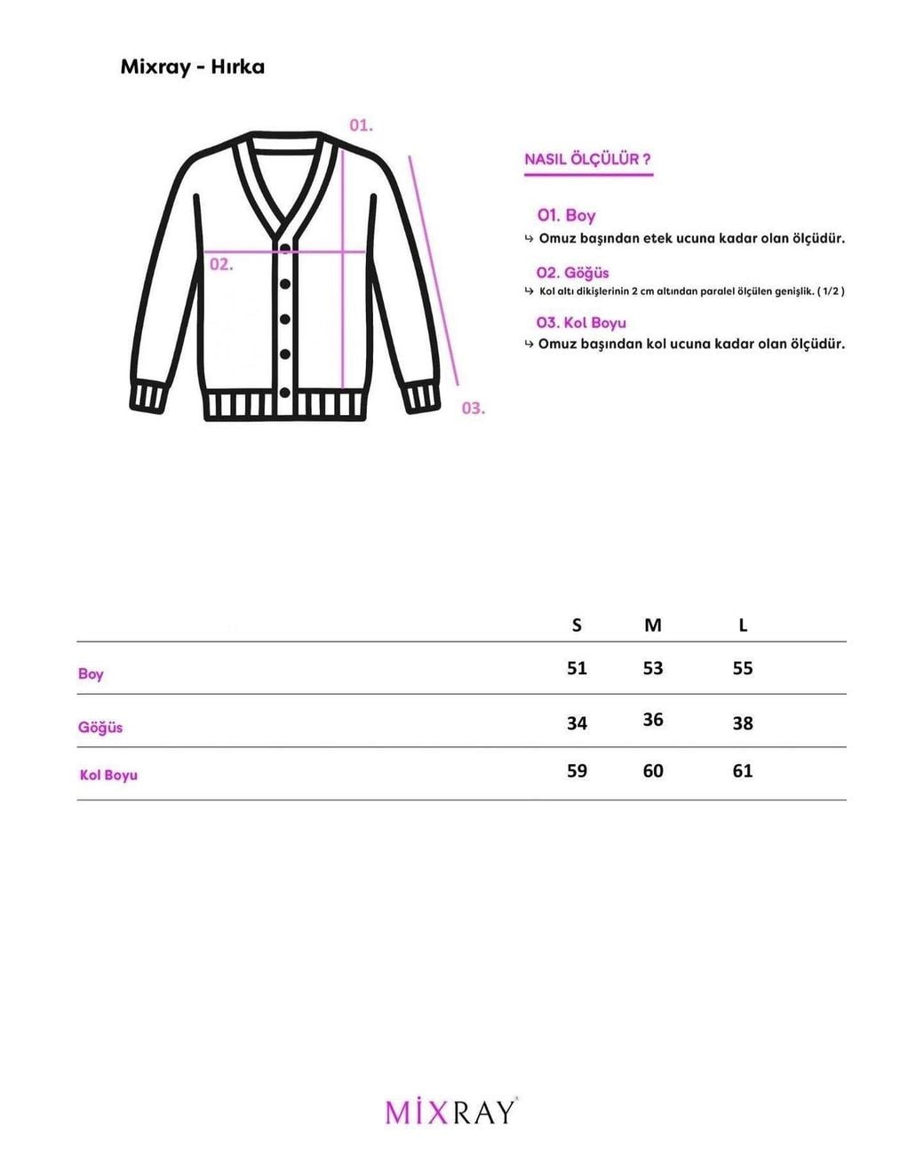 MixRay Red Buttoned Slim Fit Ribbed Knit Cardigan