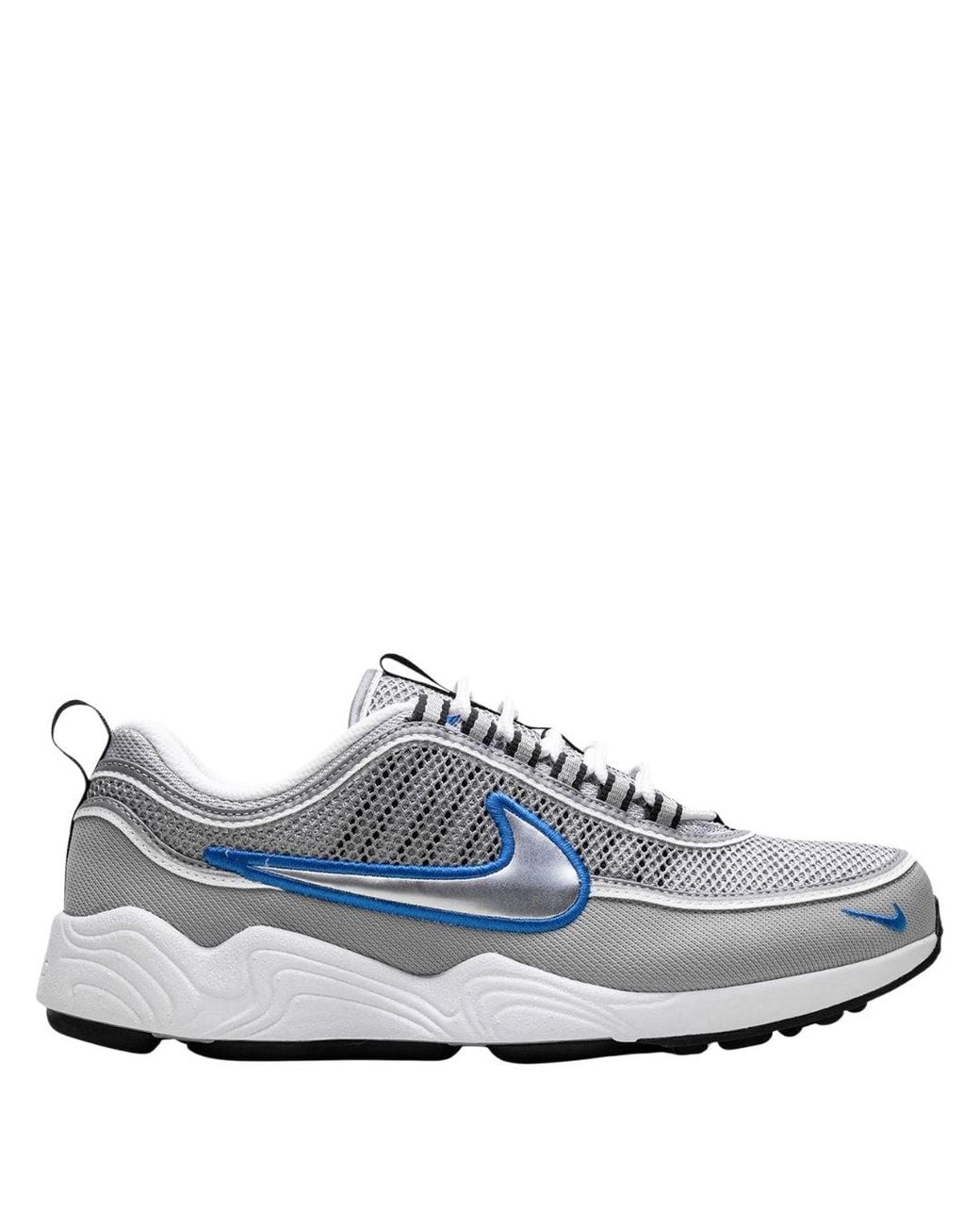 Nike Blue Zoom Spiridon "Metallic/Signal" Sneakers for men