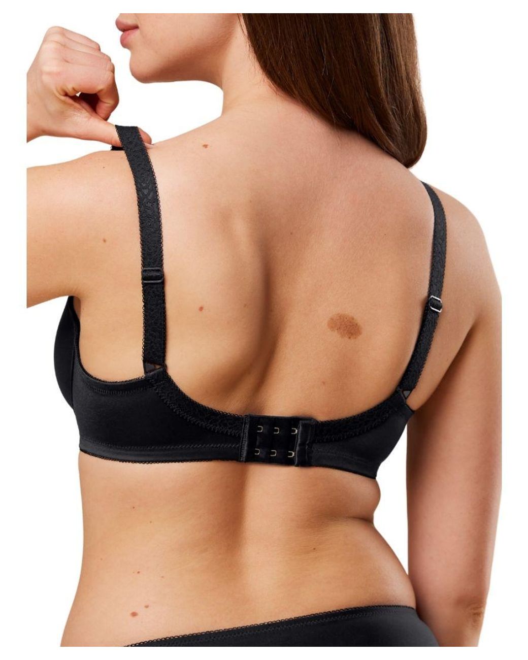 Triumph Black Amourette W01 Minimizer Bra