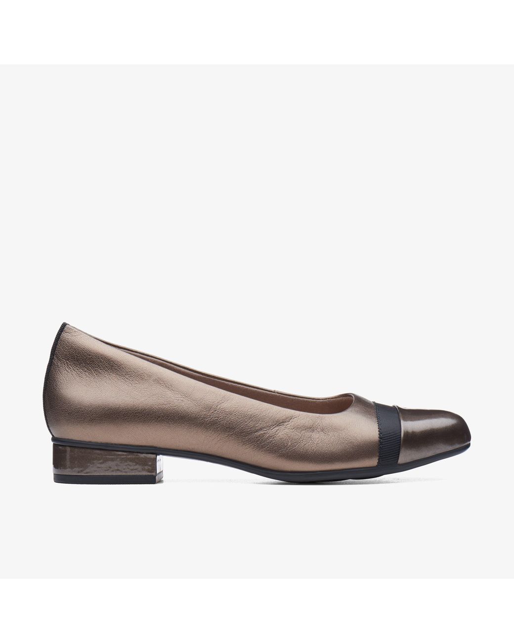 Clarks Brown Juliet Monte Pewter Shoes