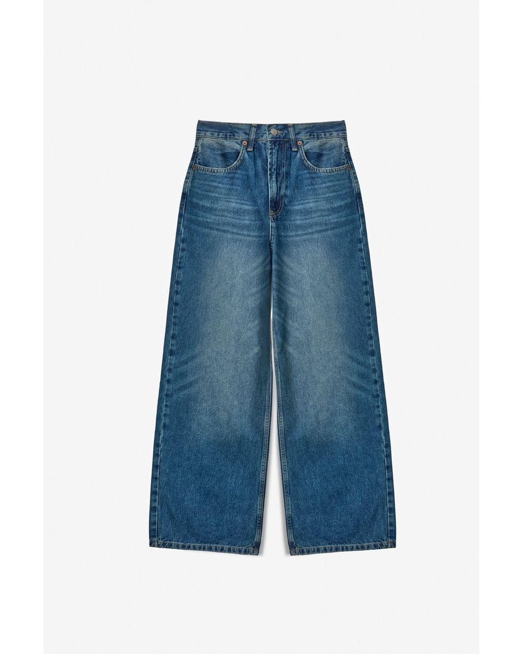 Grimelange Blue Straight-Leg Regular Fit Jeans