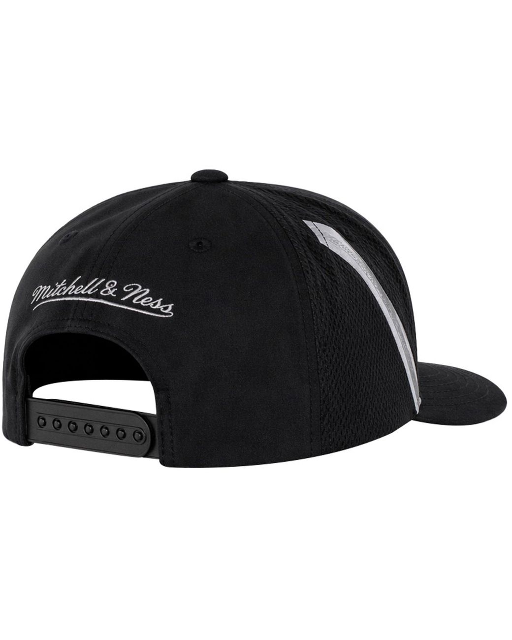 Mitchell & Ness Black Reflective Stripe Cap