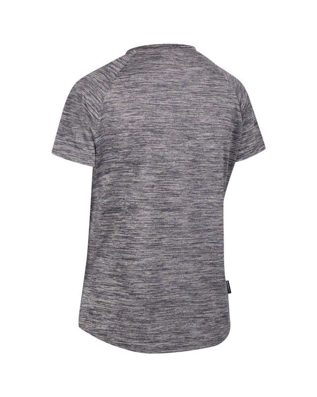 Trespass Gray Ladies Selinne Duo Skin Active Top Marl)