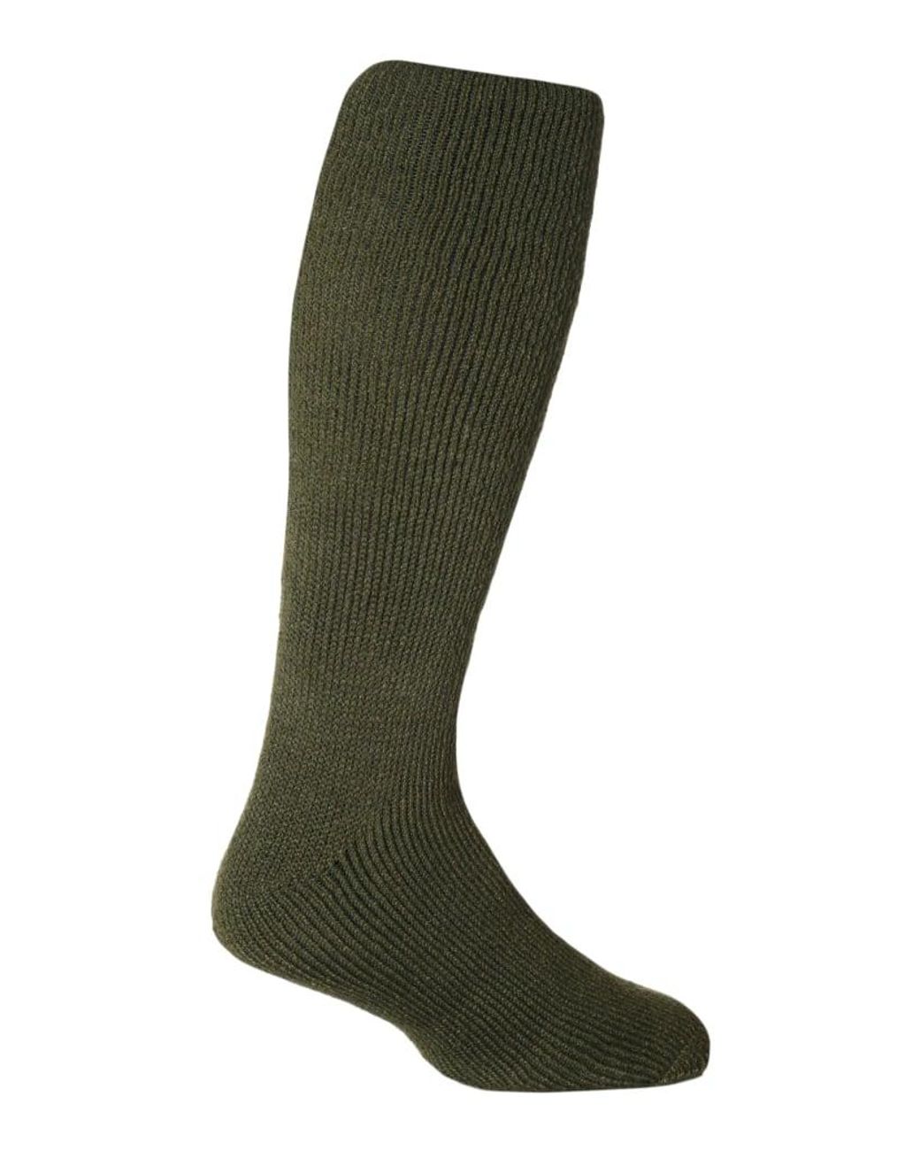 Heat Holders Green Extra Long Thick Thermal Knee High Socks 6-11 Uk for men