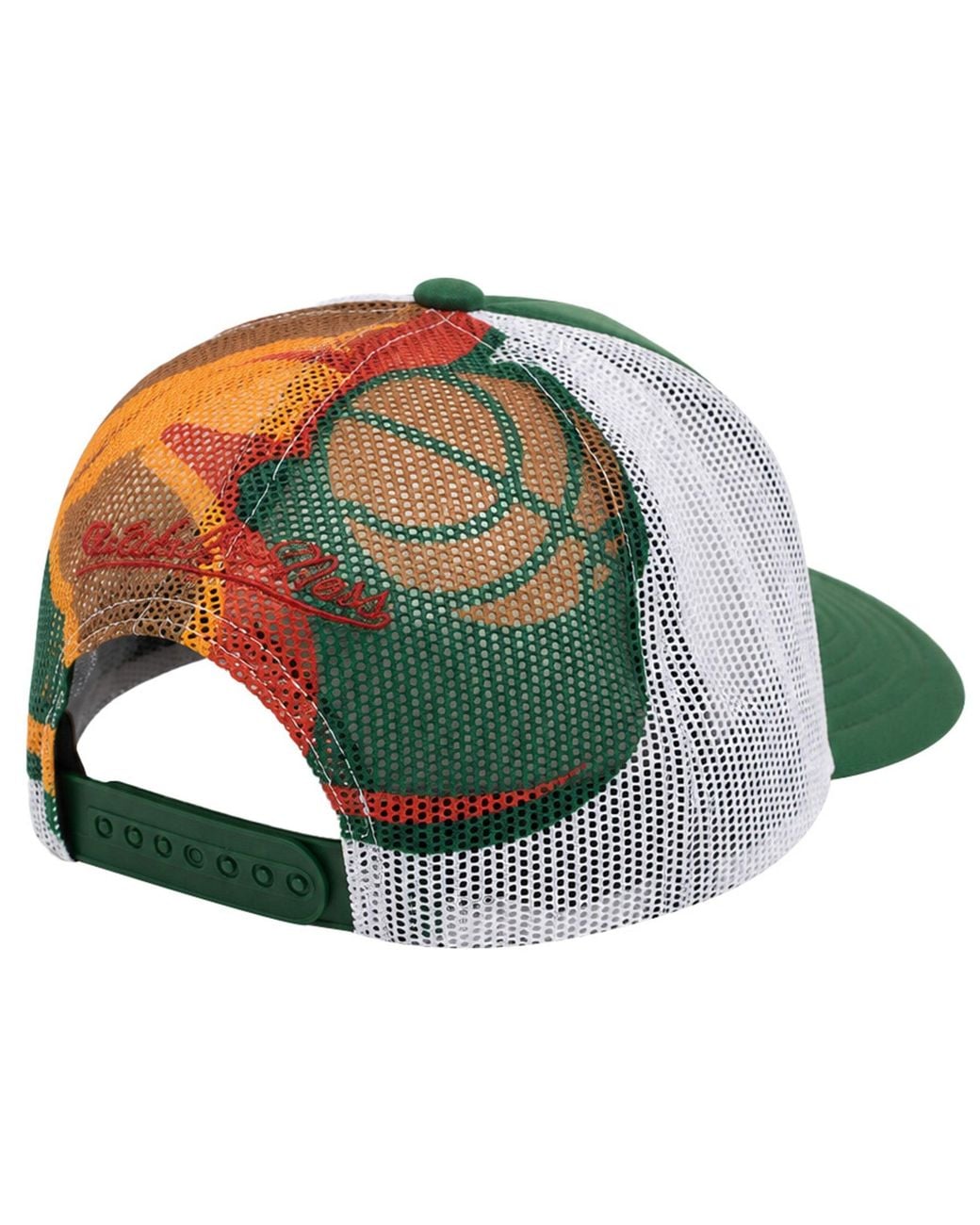 Mitchell & Ness Green Nba Seattle Supersonics Off The Backboard/ Cap for men