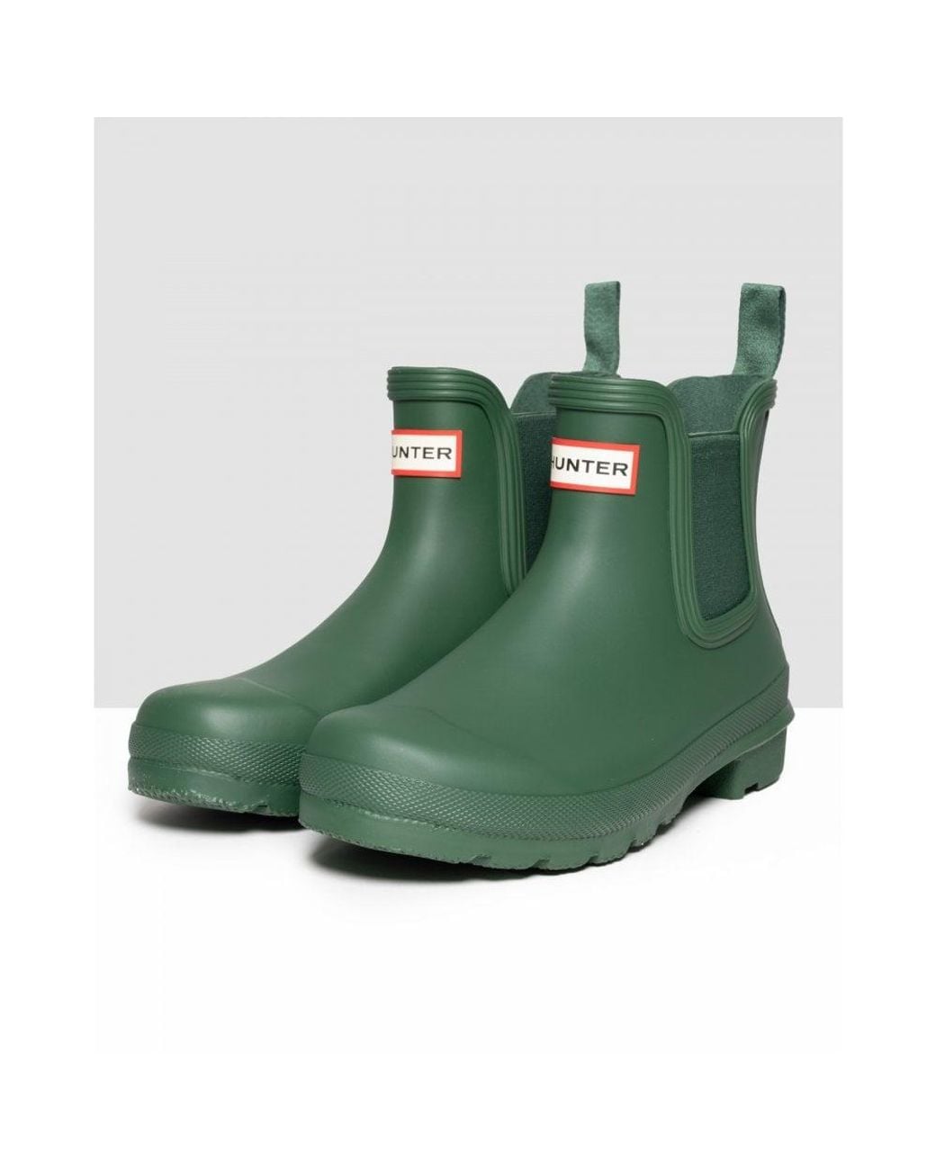 Hunter Green Original Chelsea Boots