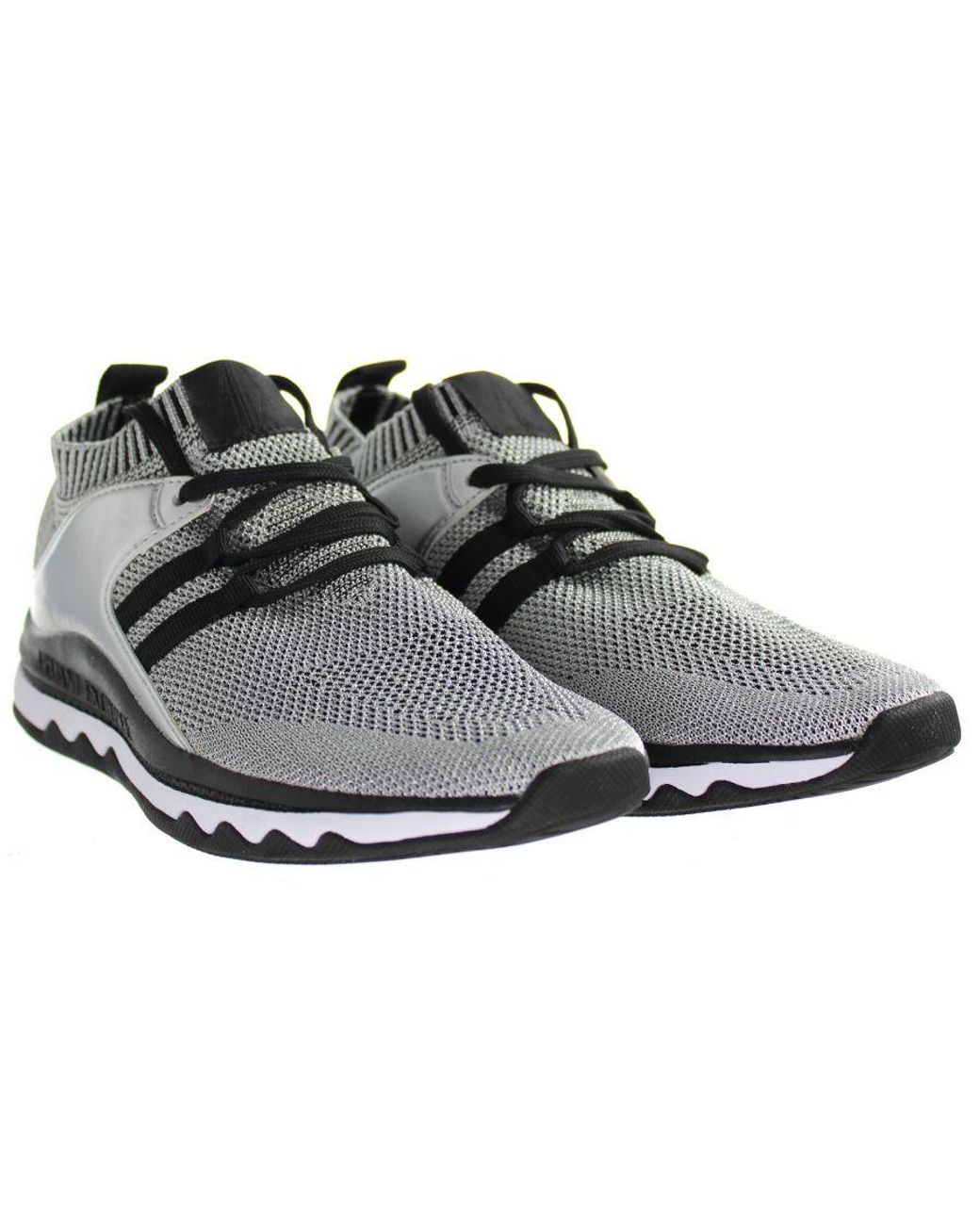 Lurex Silver Trainers