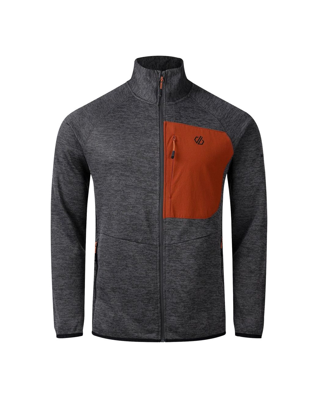 Dare 2b Gray Torrek Ii Fleece Jacket (Magnet/Arabian Spice) for men