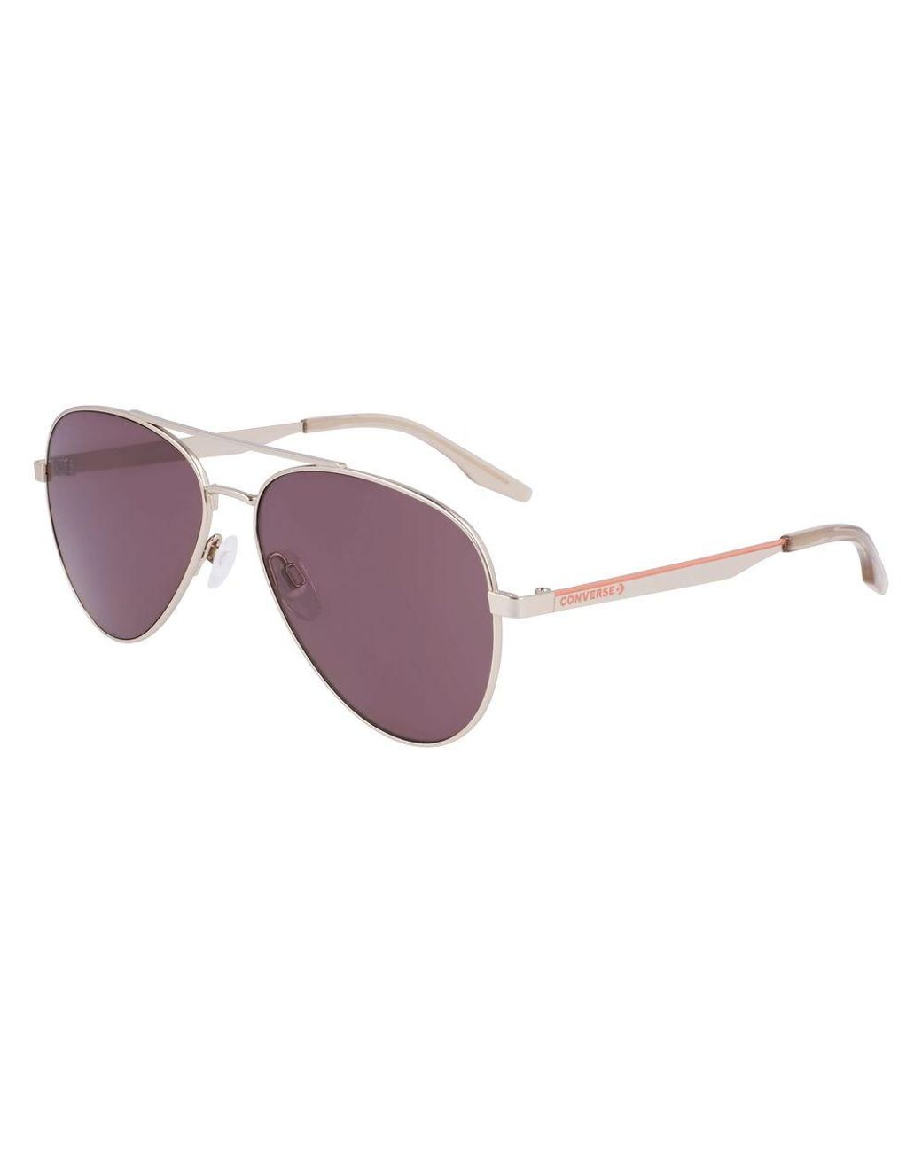 Converse Purple Gold Metal Sunglasses