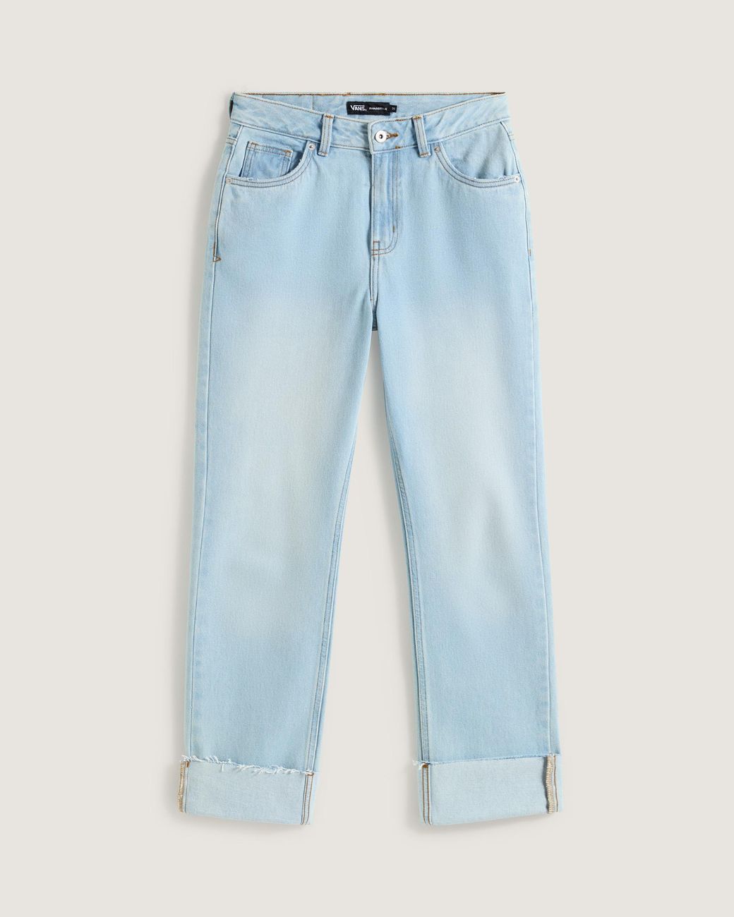 Vans Blue Annabelle Straight Leg Pant