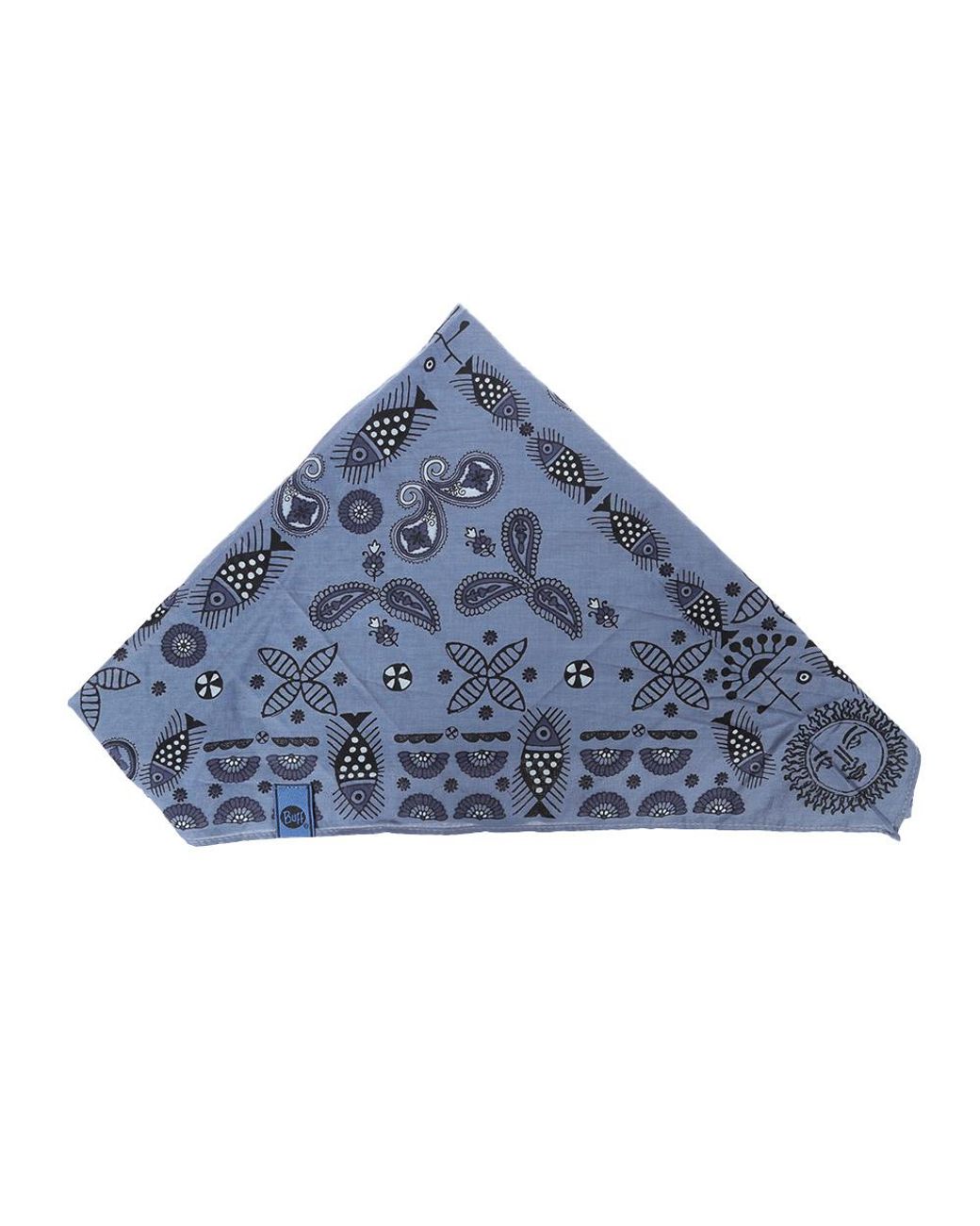 Buff Blue Lightweight And Compact Seamless Bandana 28800