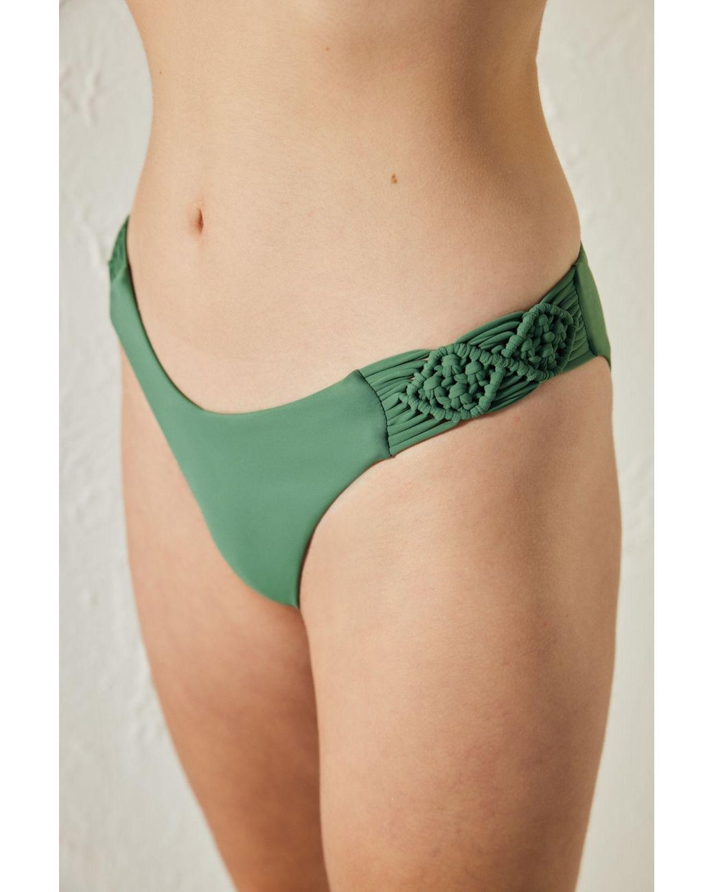 Penti Green Low-Waist Hipster Bikini Bottoms