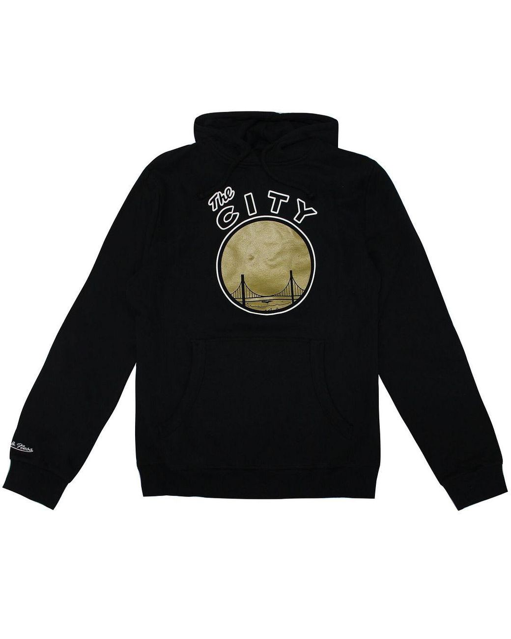 Mitchell & Ness Black Golden State Warriors Hoodie for men