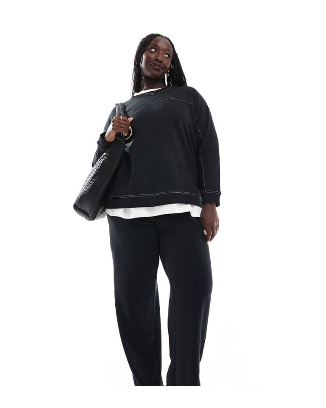 Vero Moda Black Wide Leg Jogger Co-Ord