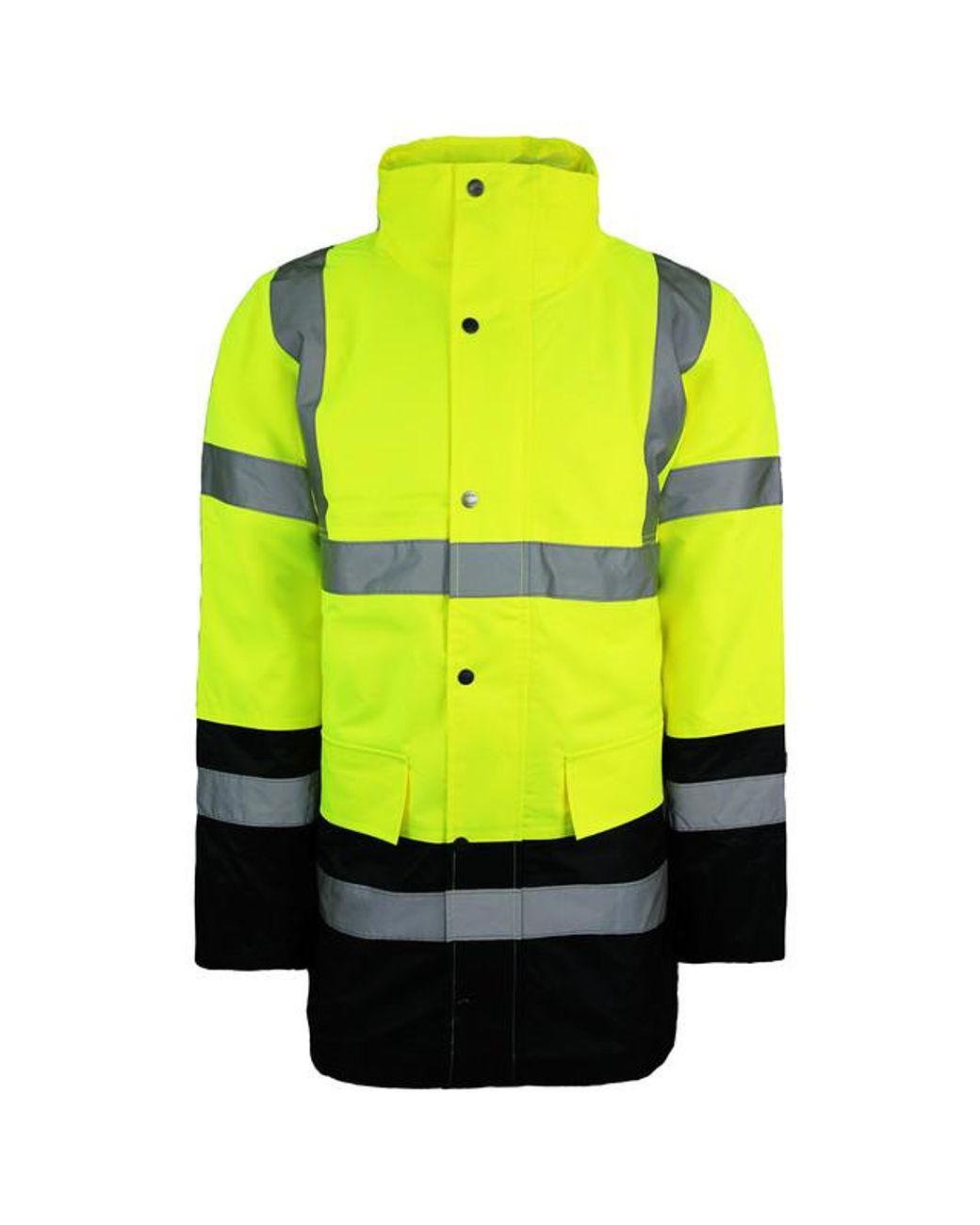 Dickies Yellow High Visibility Motorway Safety Two Tone Jacket for men