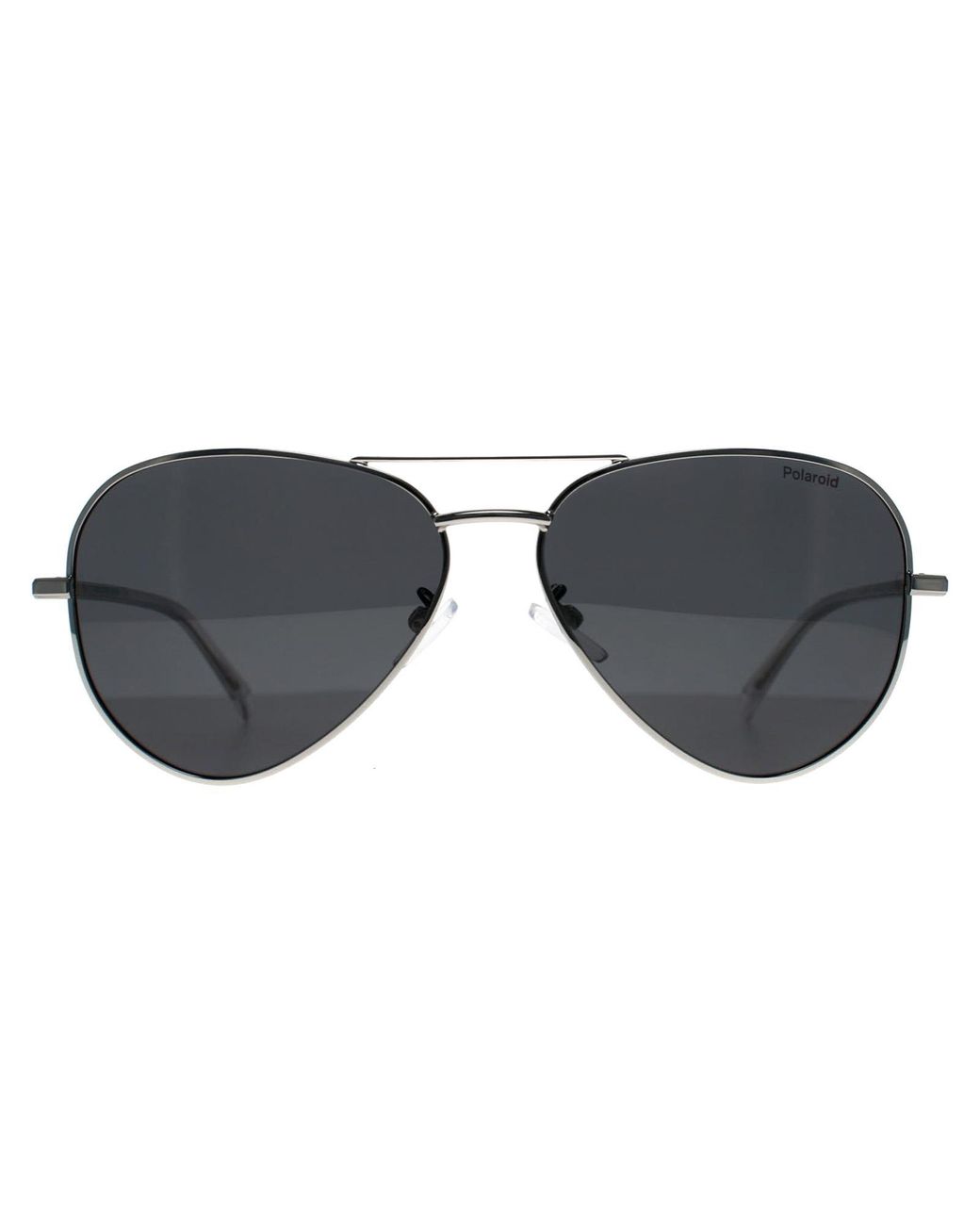 Polaroid Black Aviator Palladium Polarized Pld 4186/G/S/X