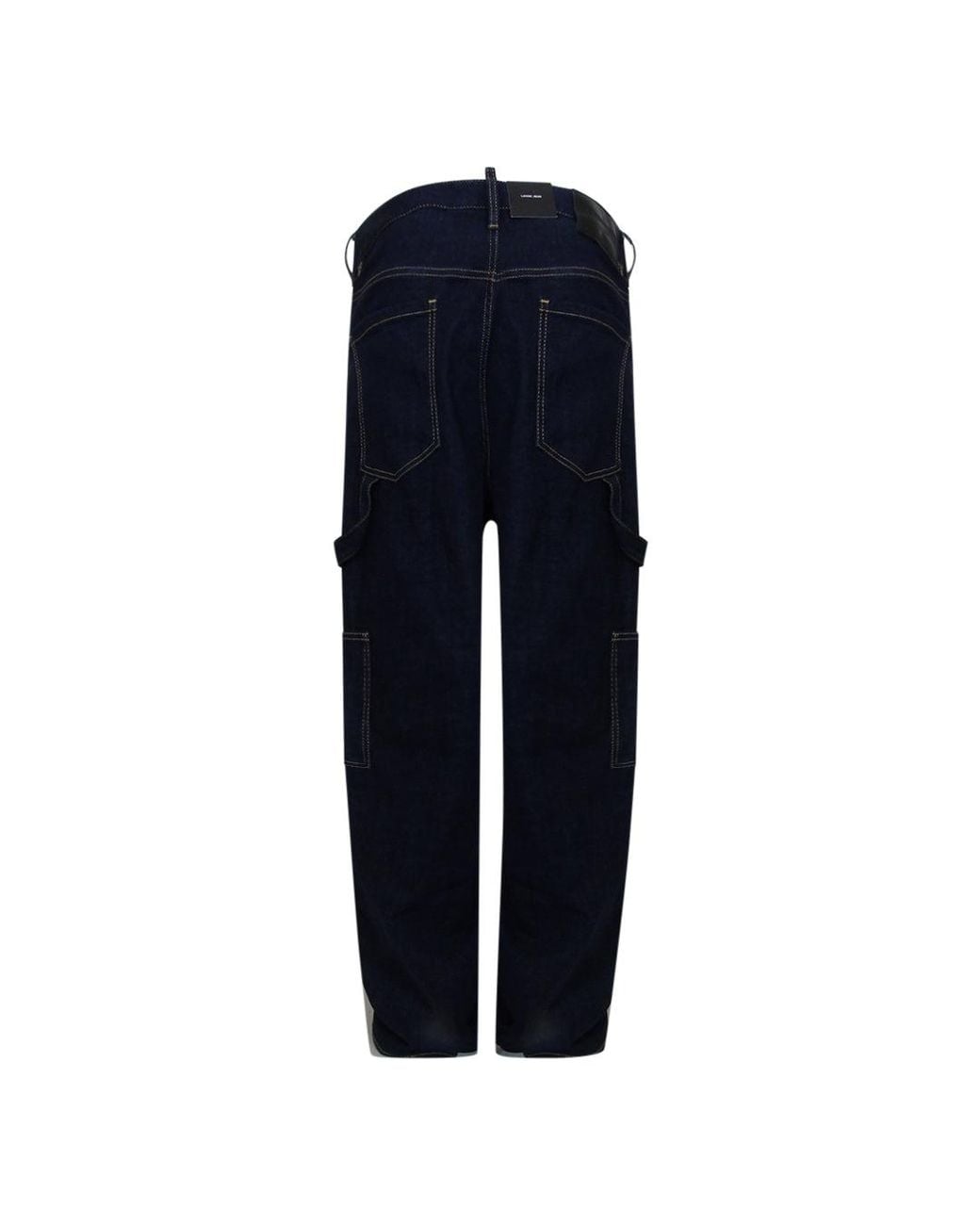 DSquared² Blue Carpenter Jeans Cotton for men