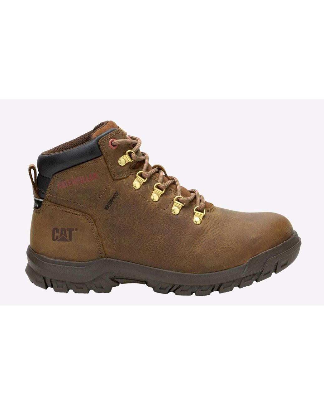 Caterpillar Safety Brown Mae Waterproof Boot
