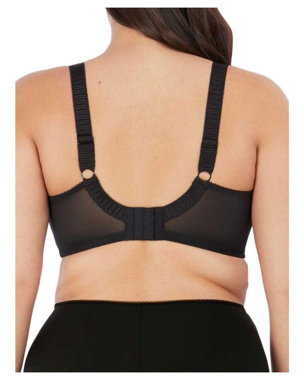Elomi Black Cate Bra Side Support Full Cup Underwired