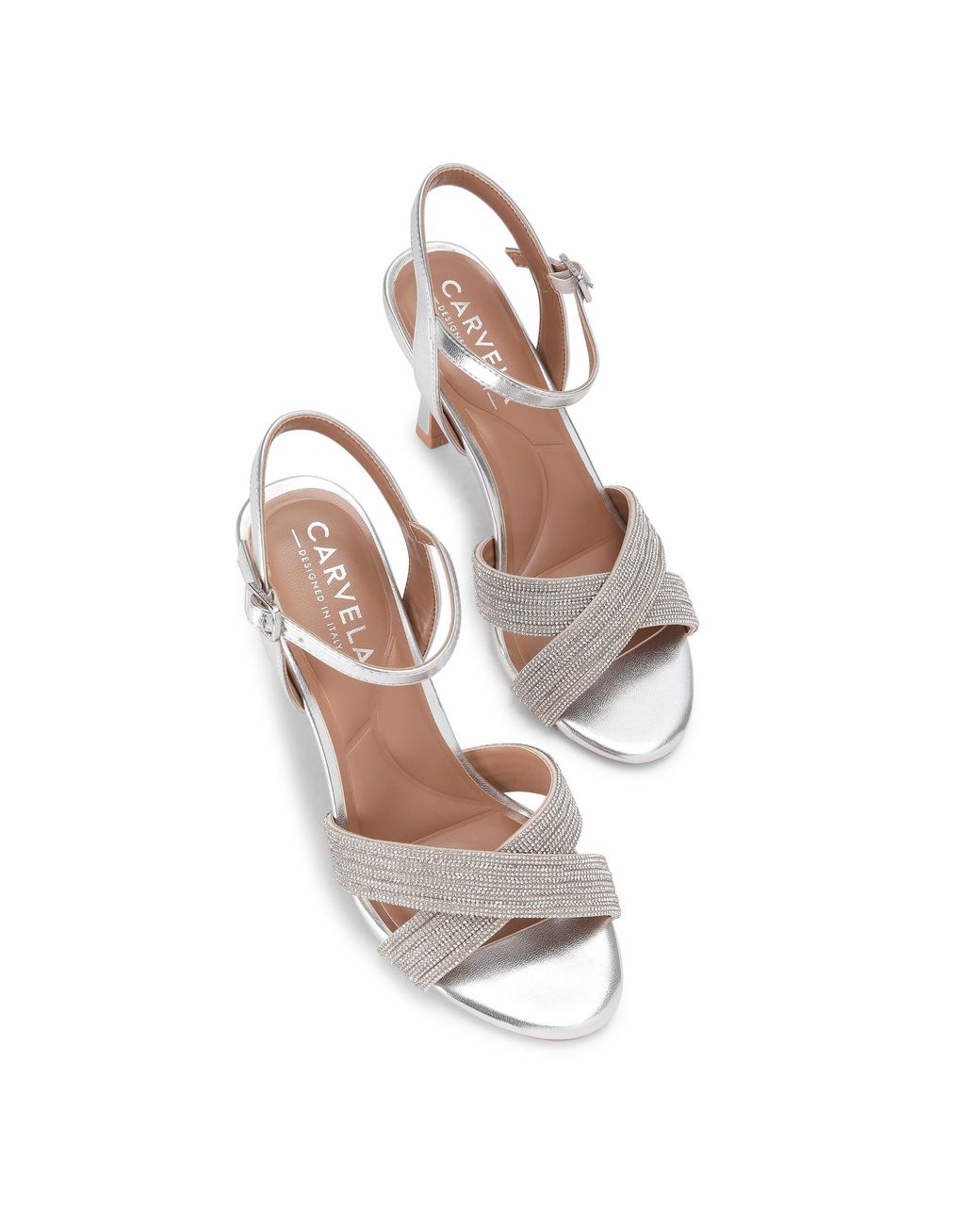 Carvela Kurt Geiger White Divine High Sandal Sandals