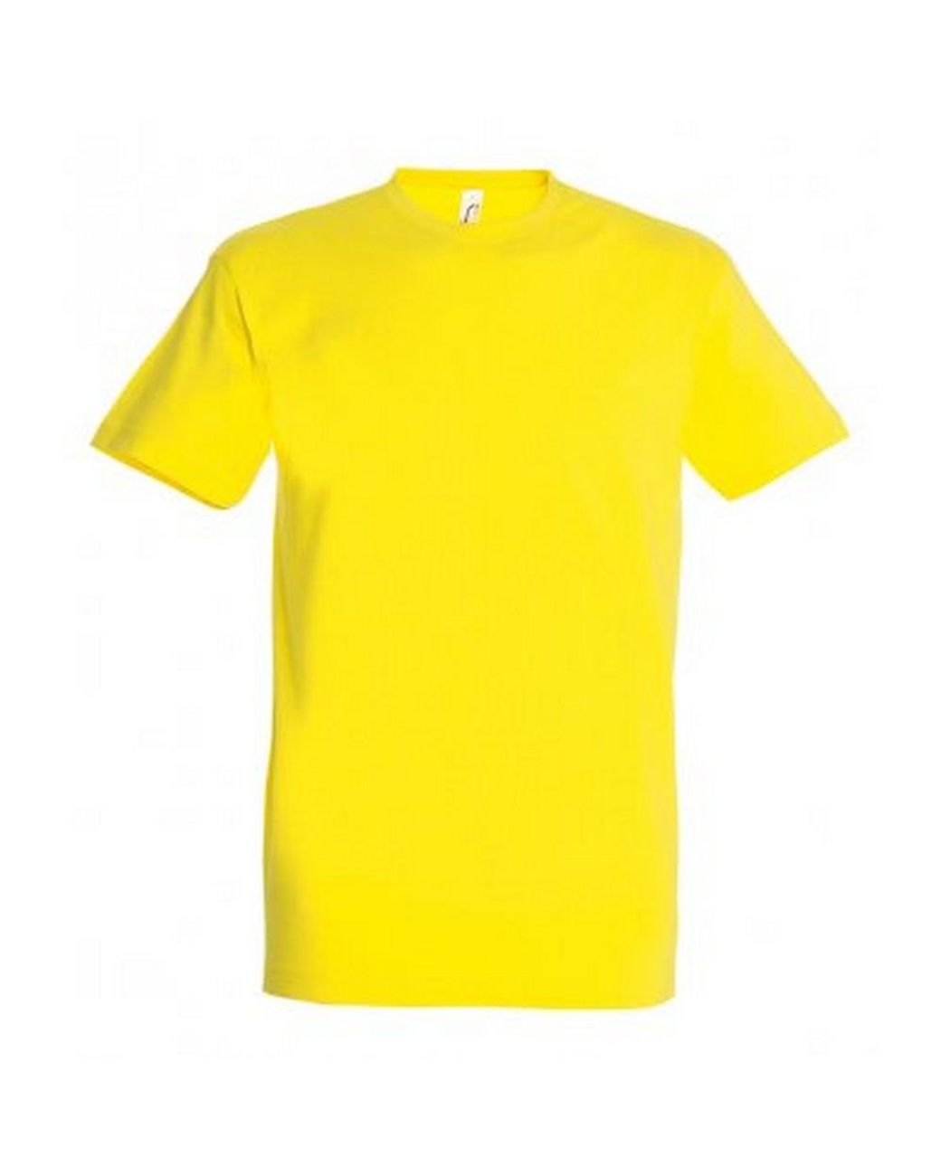 Sol's Yellow Imperial Heavyweight Short Sleeve T-Shirt (Lemon) for men
